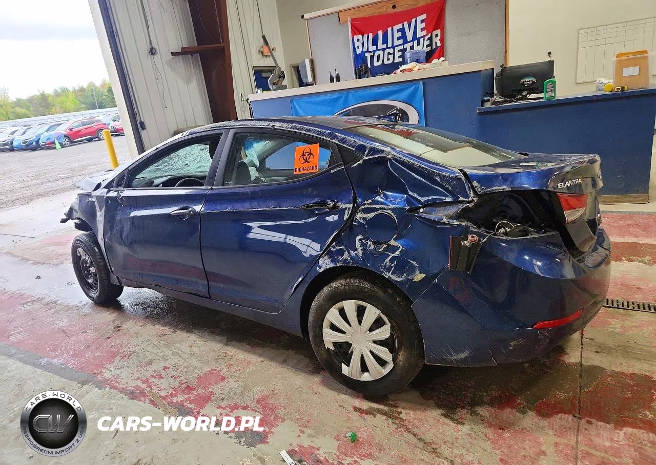 2016 Hyundai Elantra Se VIN:5NPDH4AE0GH713926 - 2