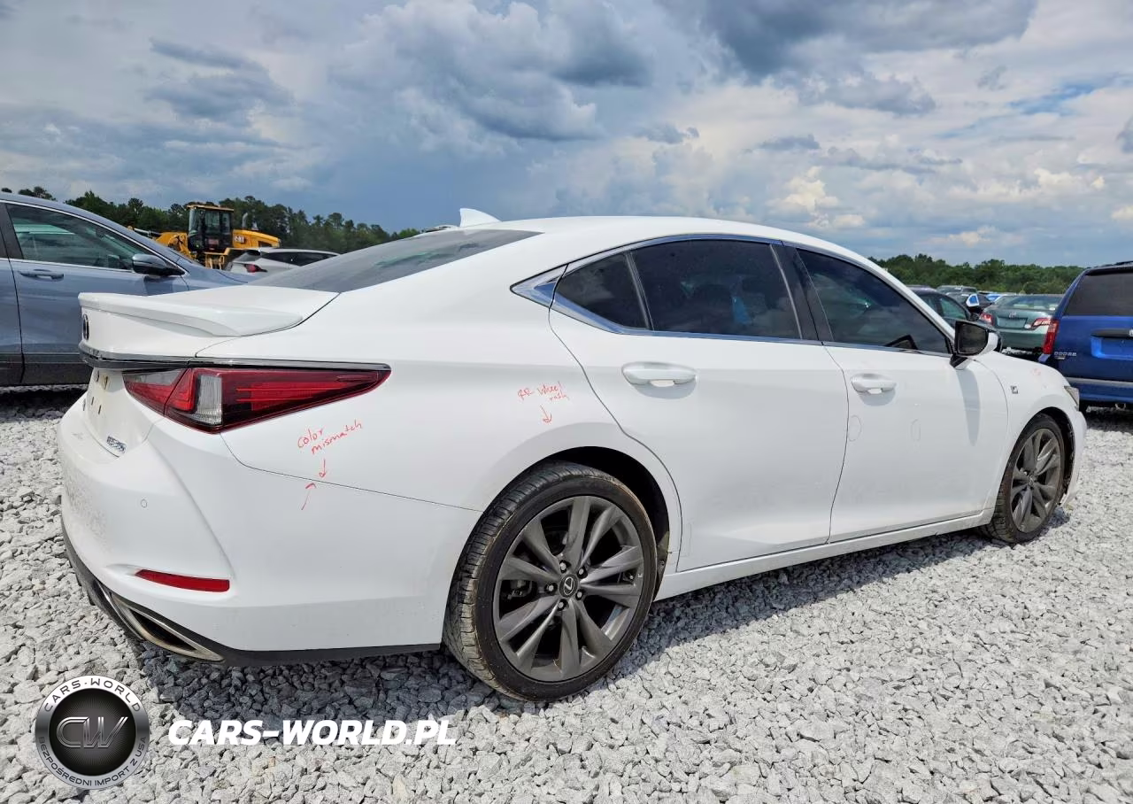 2020 Lexus Es 350 F Sport VIN:58AGZ1B14LU053382 - 3