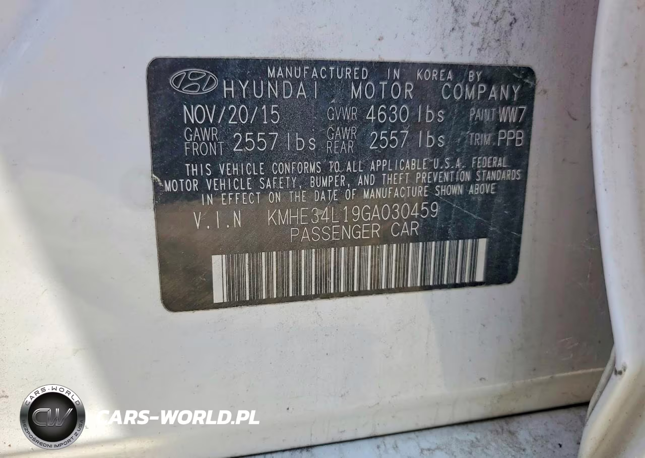2016 Hyundai Sonata Hybrid Limited VIN:KMHE34L19GA030459 - 12