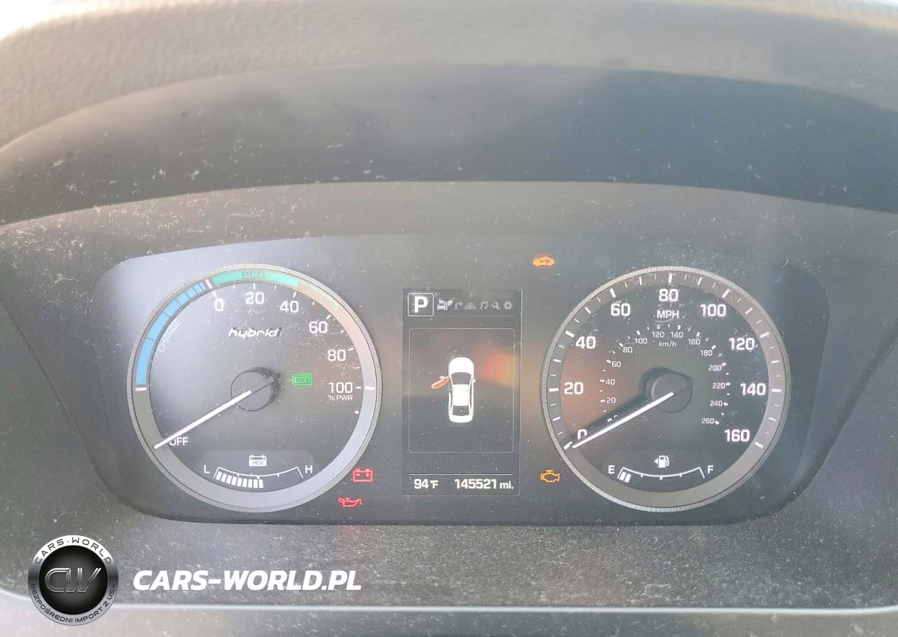 2016 Hyundai Sonata Hybrid Limited VIN:KMHE34L19GA030459 - 9