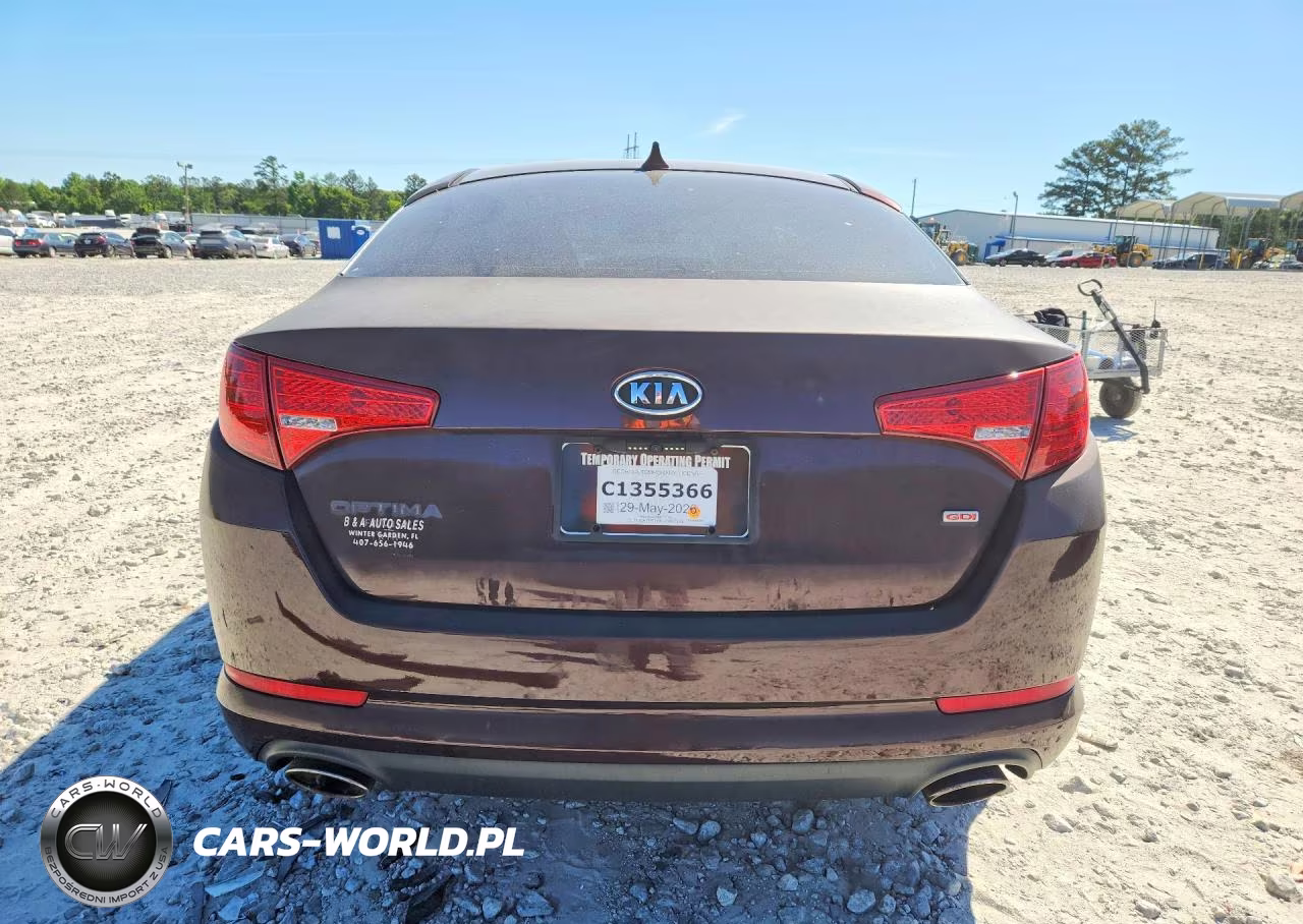 2011 Kia Optima Lx VIN:KNAGM4A79B5130755 - 6