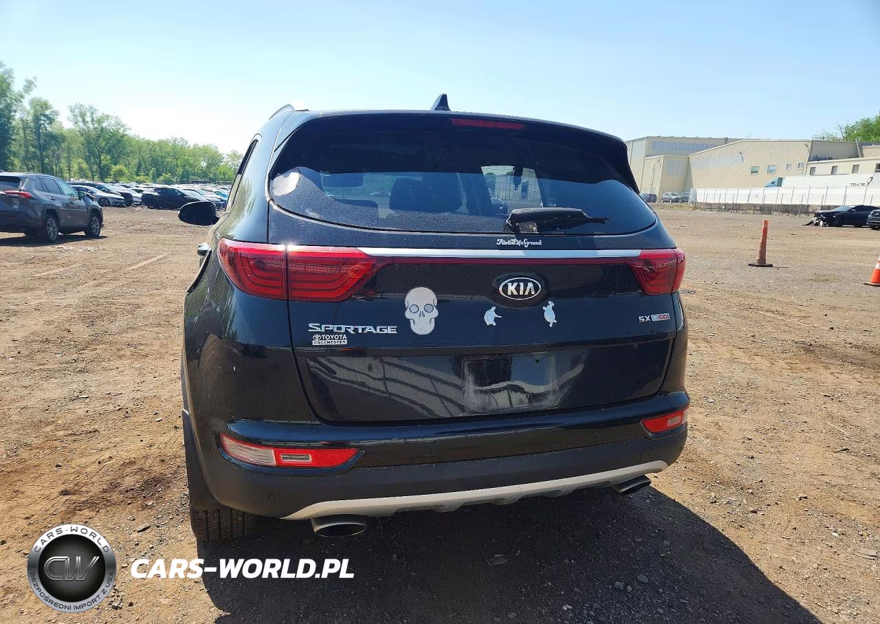 2017 Kia Sportage Sx VIN:KNDPRCA66H7184341 - 6