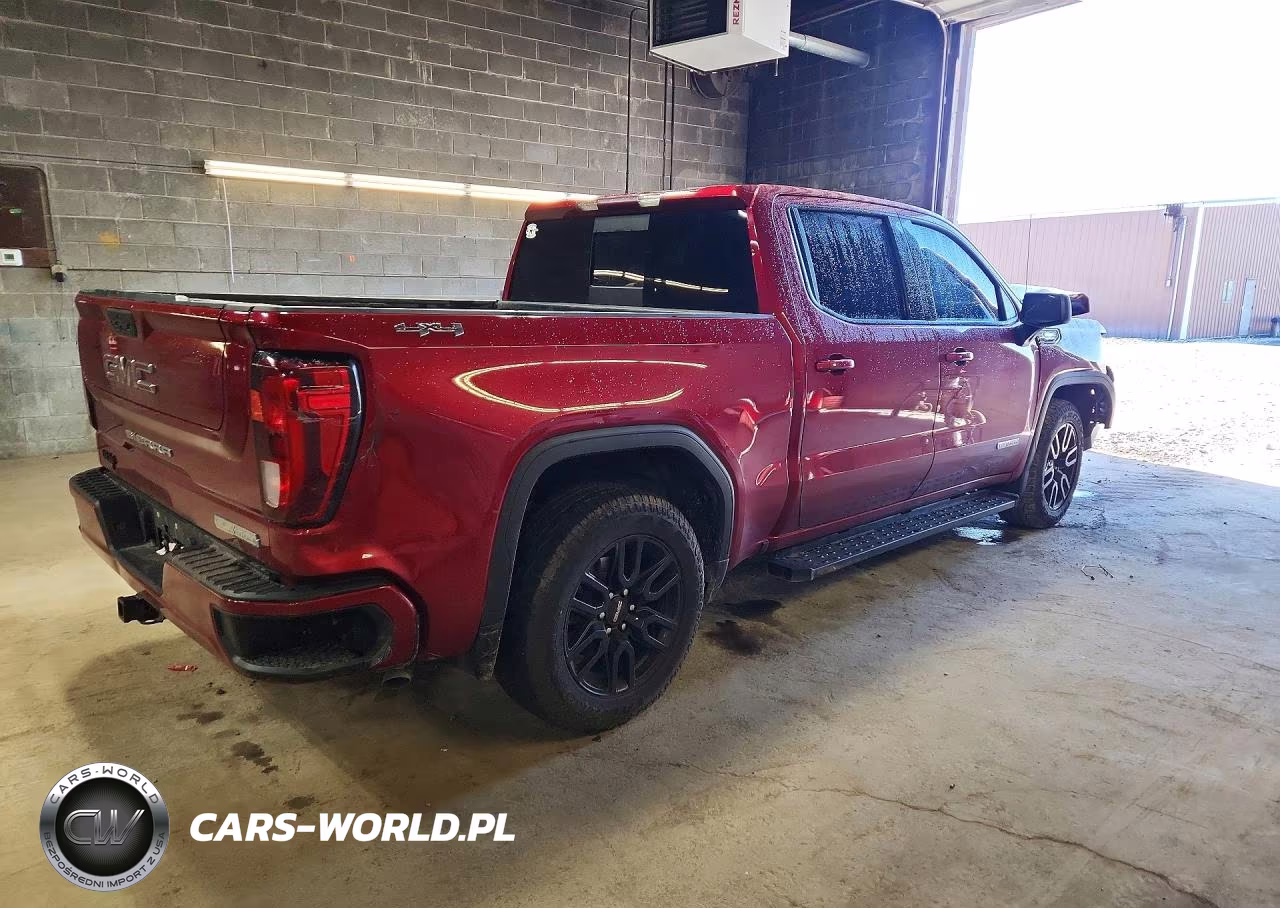 2021 GMC Sierra K1500 Elevation VIN:3GTU9CET5MG356196 - 3