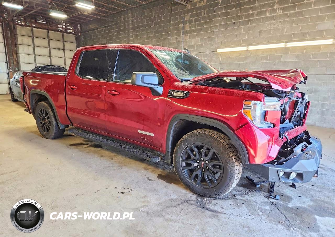 2021 GMC Sierra K1500 Elevation VIN:3GTU9CET5MG356196 - 4