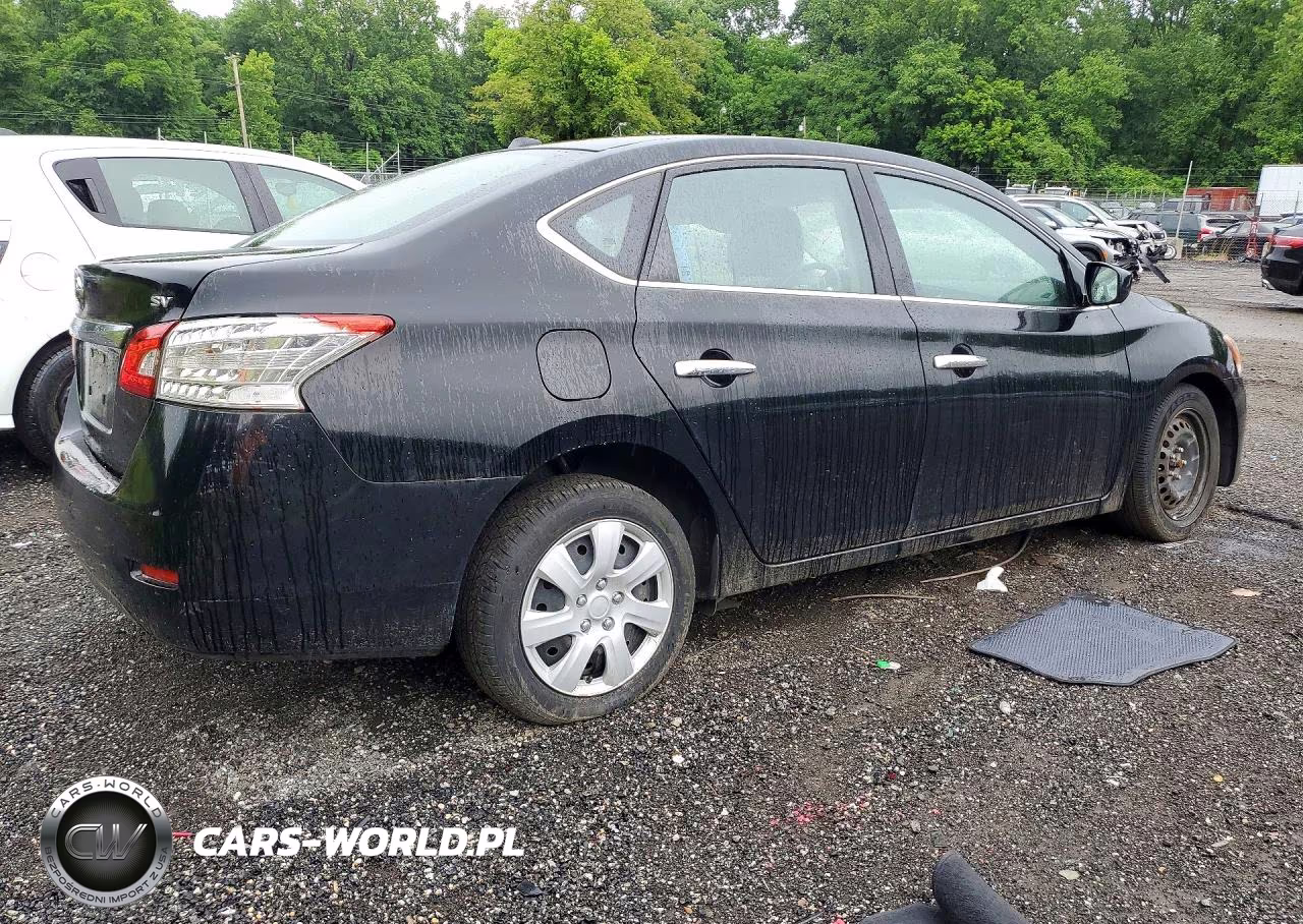 2015 Nissan Sentra Sv VIN:3N1AB7AP2FY304578 - 3