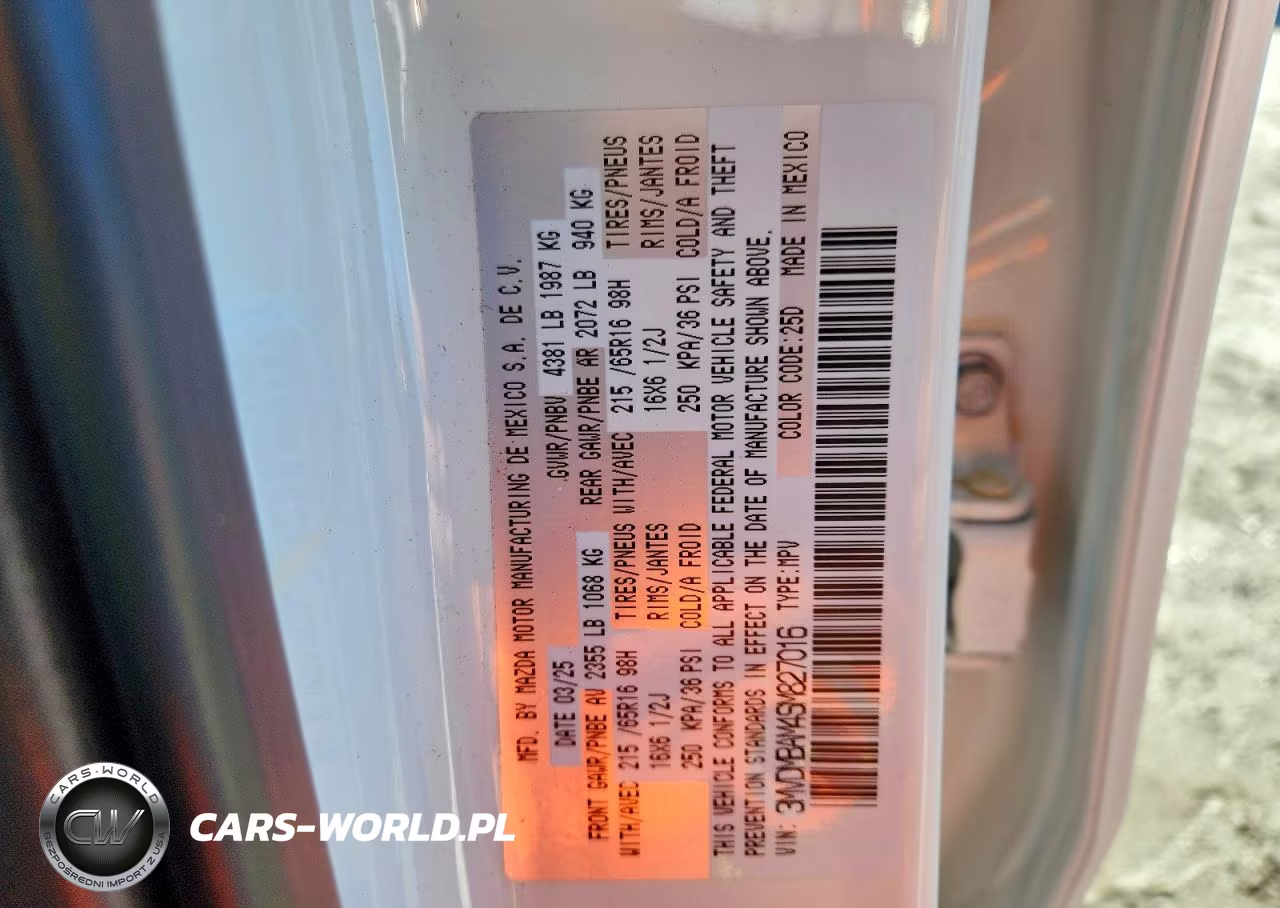 2025 Mazda Cx-30 VIN:3MVDMBAM4SM827016 - 13