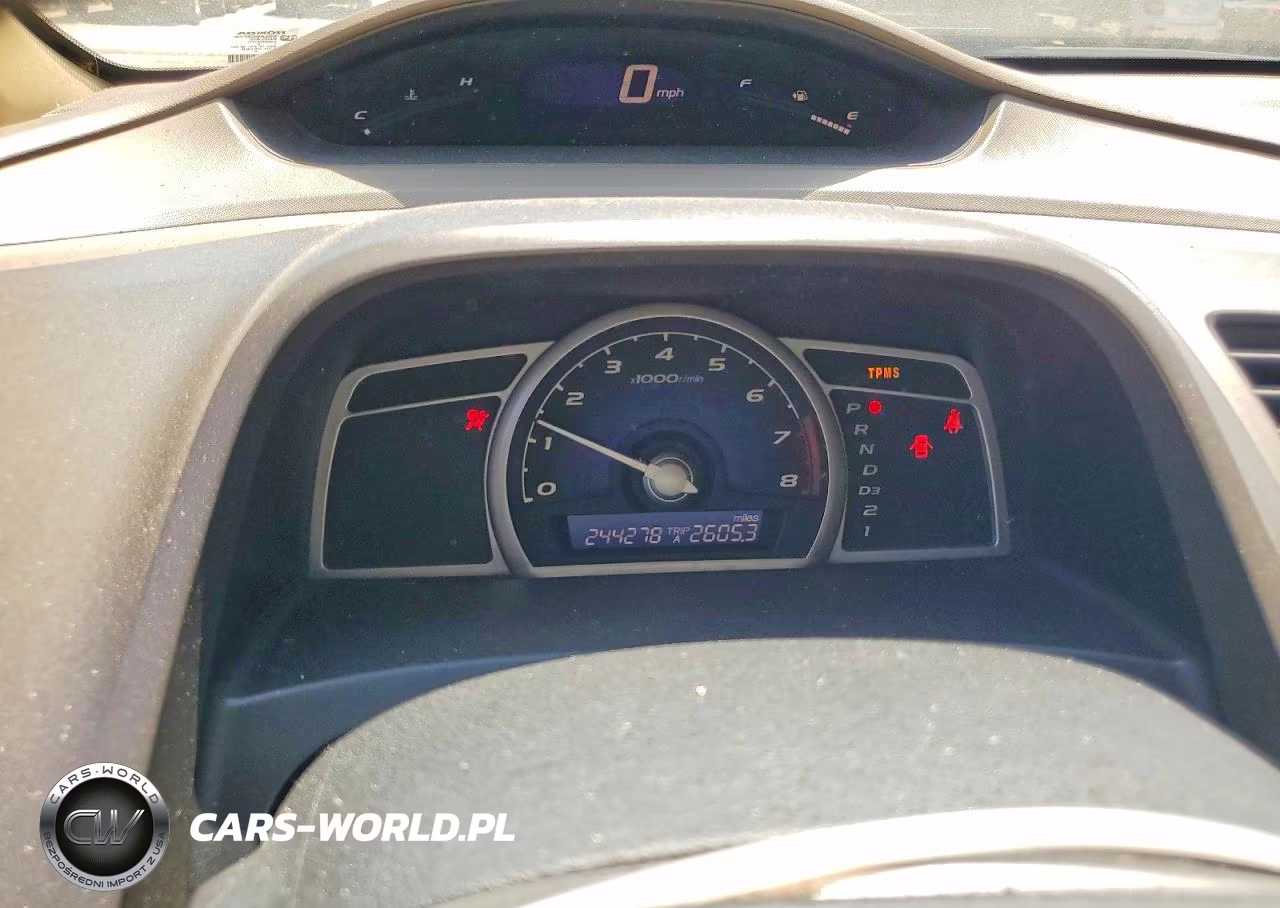 2008 Honda Civic Ex VIN:1HGFA168X8L104453 - 9