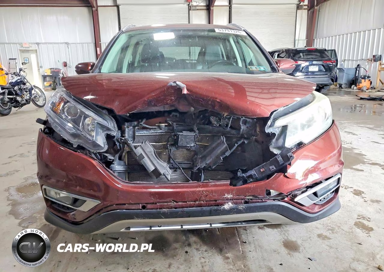 2015 Honda Cr-V Touring VIN:5J6RM4H90FL000264 - 5