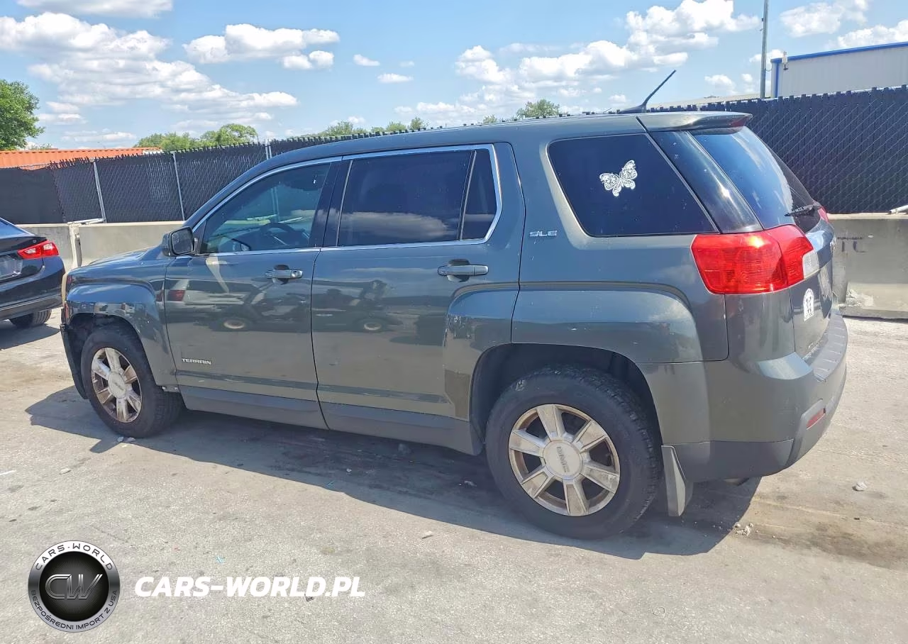 2013 GMC Terrain Sle VIN:2GKFLREK9D6396849 - 2