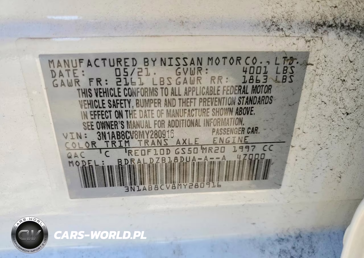 2021 Nissan Sentra Sv VIN:3N1AB8CV8MY280916 - 12