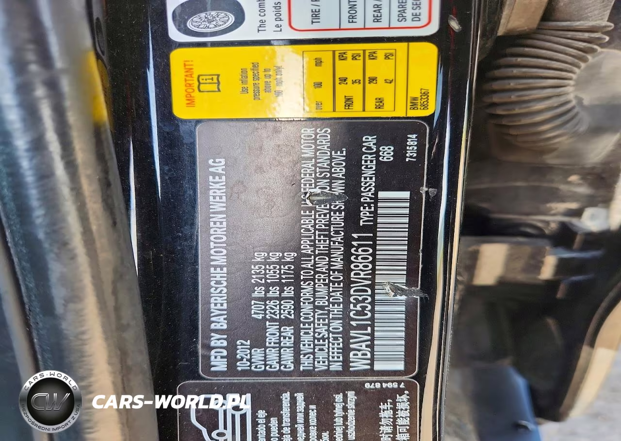 2013 BMW X1 xDrive28I VIN:WBAVL1C53DVR86611 - 13