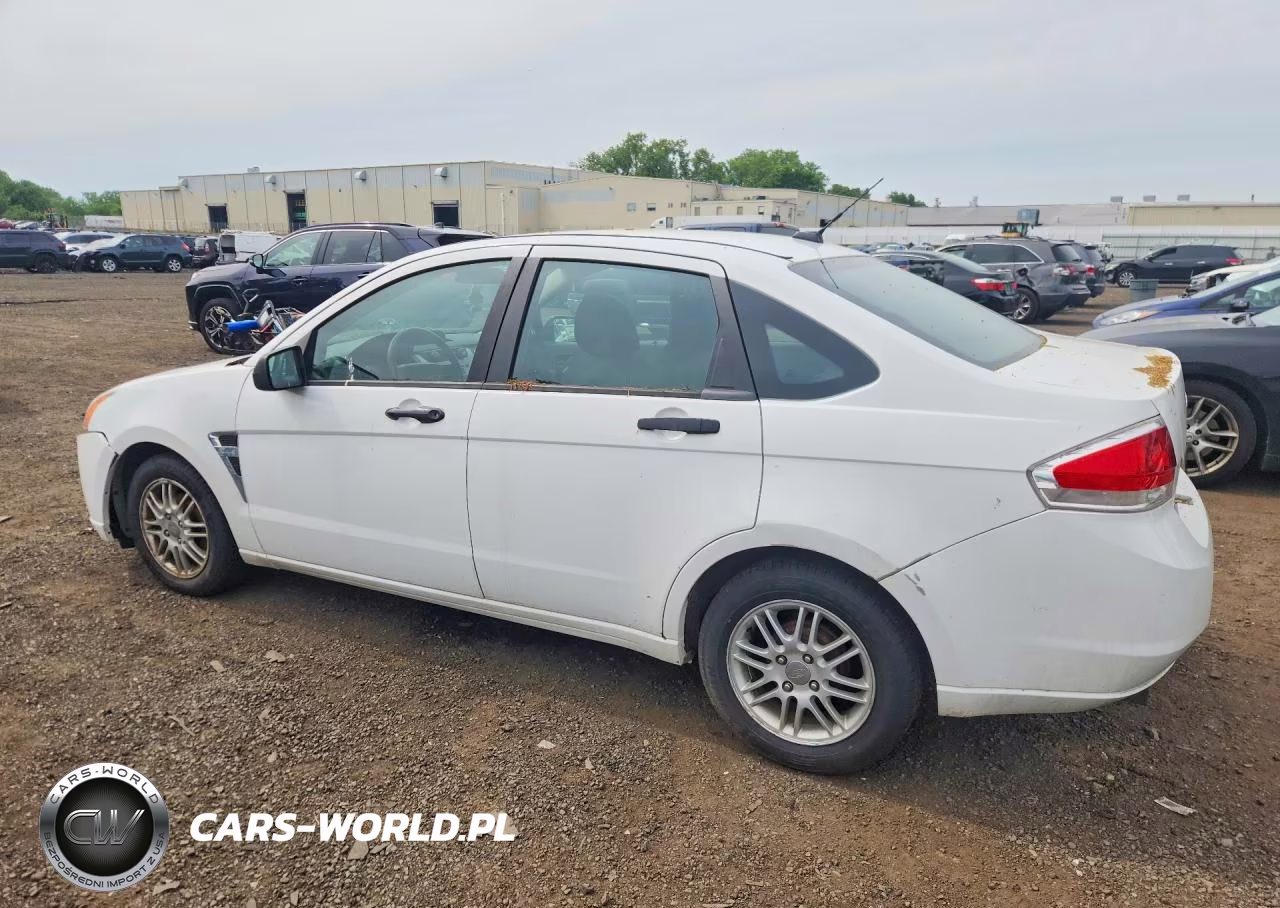 2008 Ford Focus Se VIN:1FAHP35N98W153124 - 2