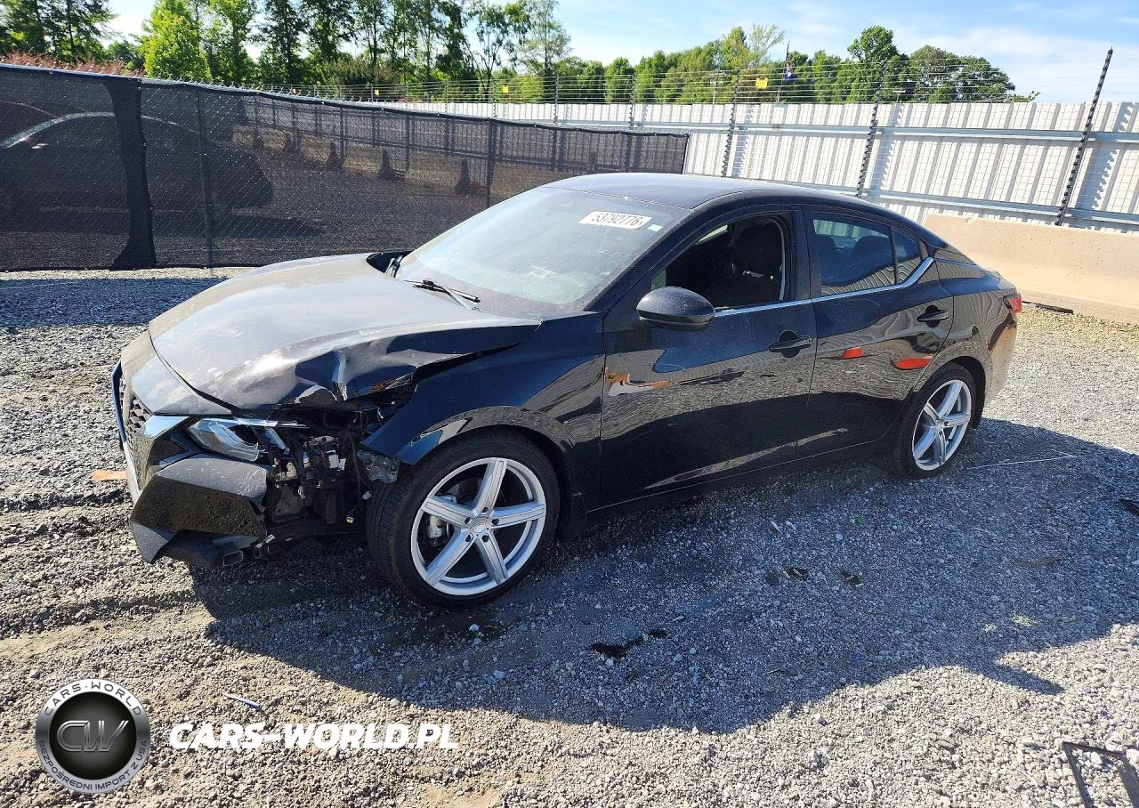 2022 Nissan Sentra S VIN:3N1AB8BV7NY224064 - 1