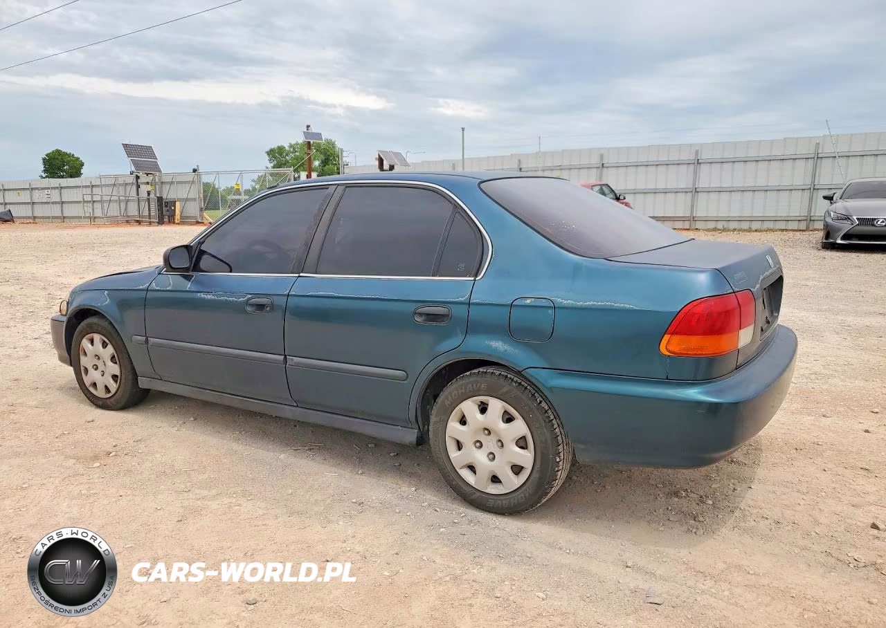 1998 Honda Civic Lx VIN:2HGEJ667XWH540181 - 2