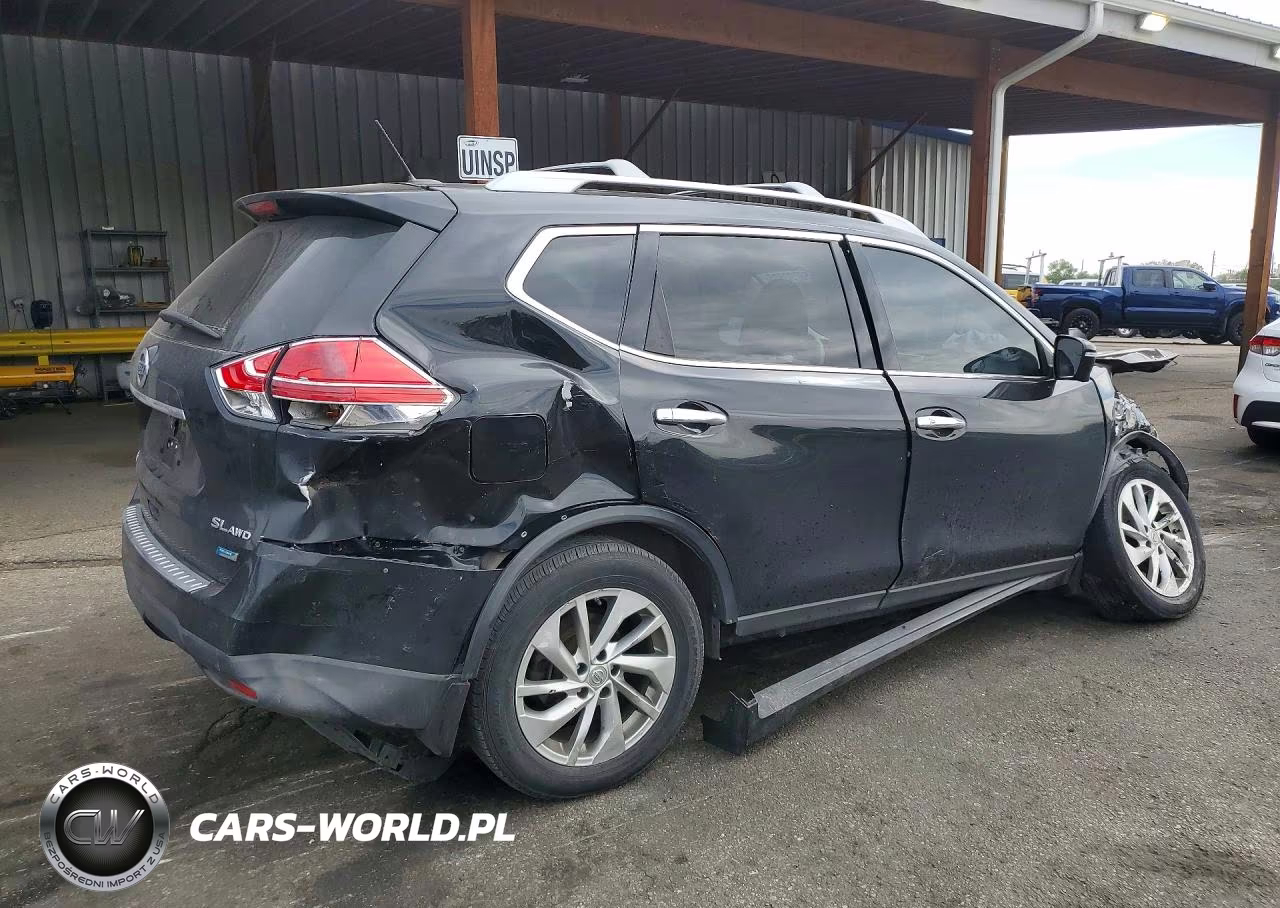 2014 Nissan Rogue Sl VIN:5N1AT2MV4EC750354 - 3