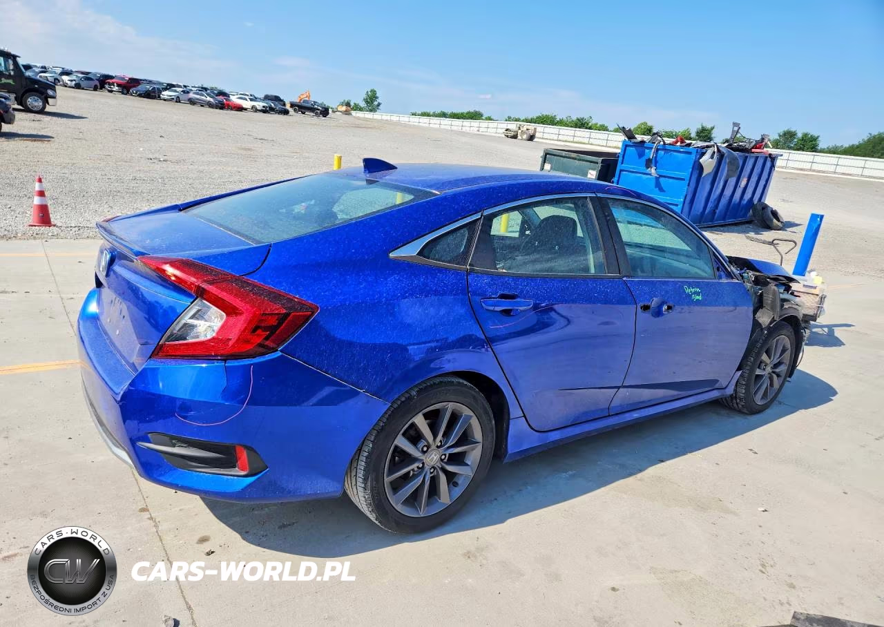 2021 Honda Civic Exl VIN:19XFC1F70ME001299 - 3