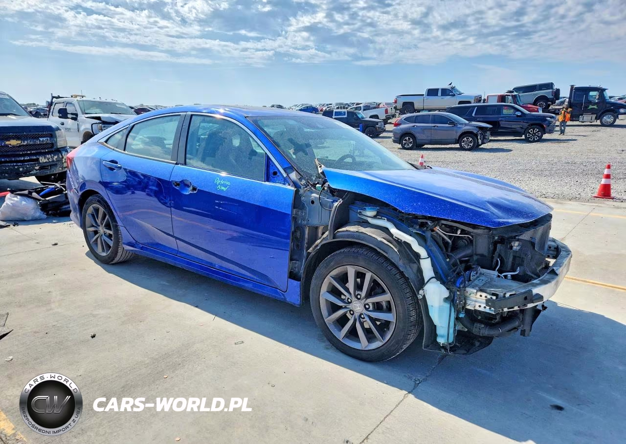 2021 Honda Civic Exl VIN:19XFC1F70ME001299 - 4