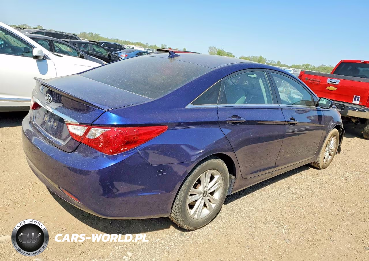 2013 Hyundai Sonata Gls VIN:5NPEB4AC4DH646134 - 3
