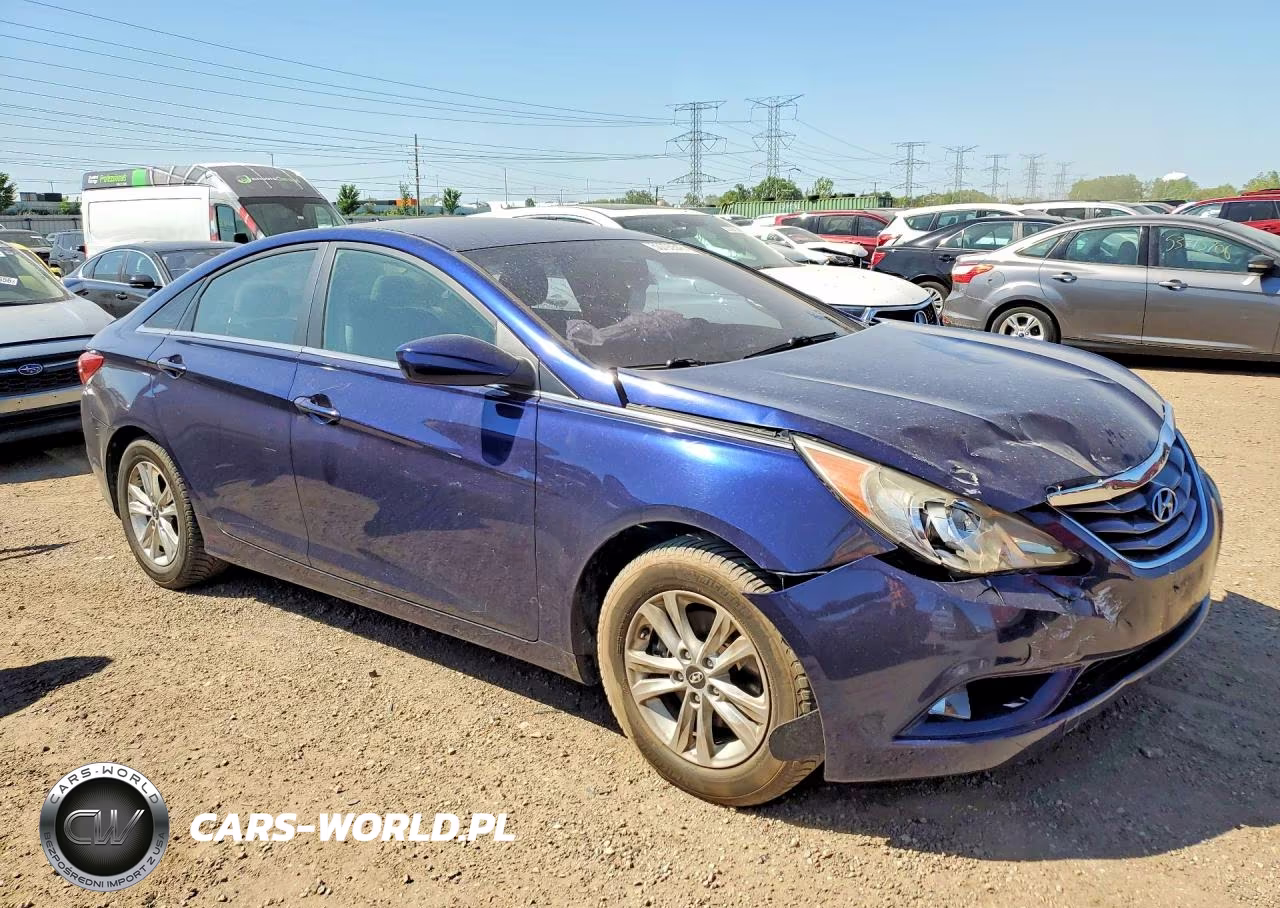 2013 Hyundai Sonata Gls VIN:5NPEB4AC4DH646134 - 4