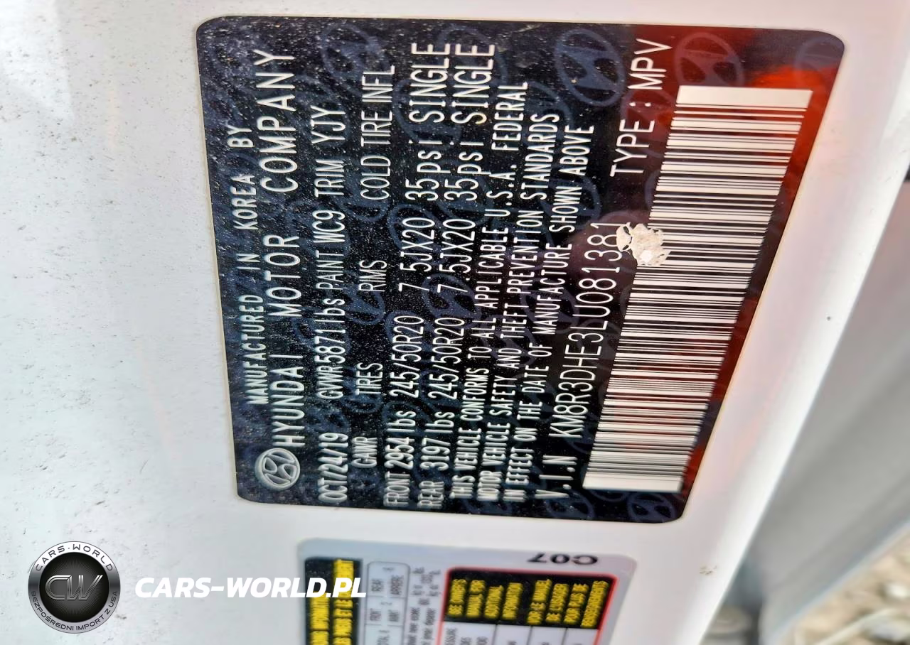 2020 Hyundai Palisade Sel VIN:KM8R3DHE3LU081381 - 13