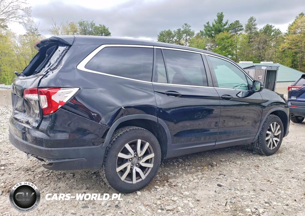 2020 Honda Pilot Exl VIN:5FNYF6H58LB033080 - 3