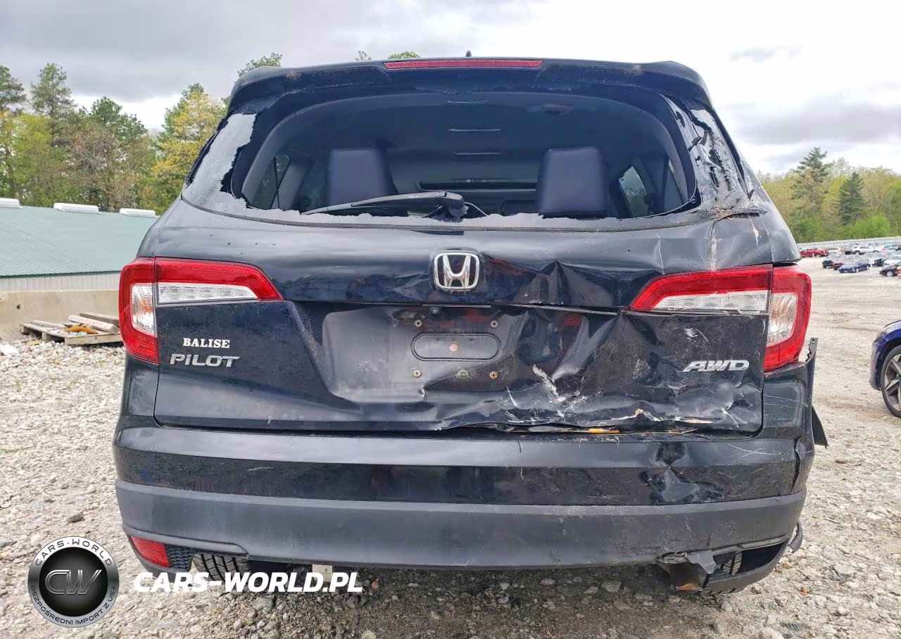 2020 Honda Pilot Exl VIN:5FNYF6H58LB033080 - 6