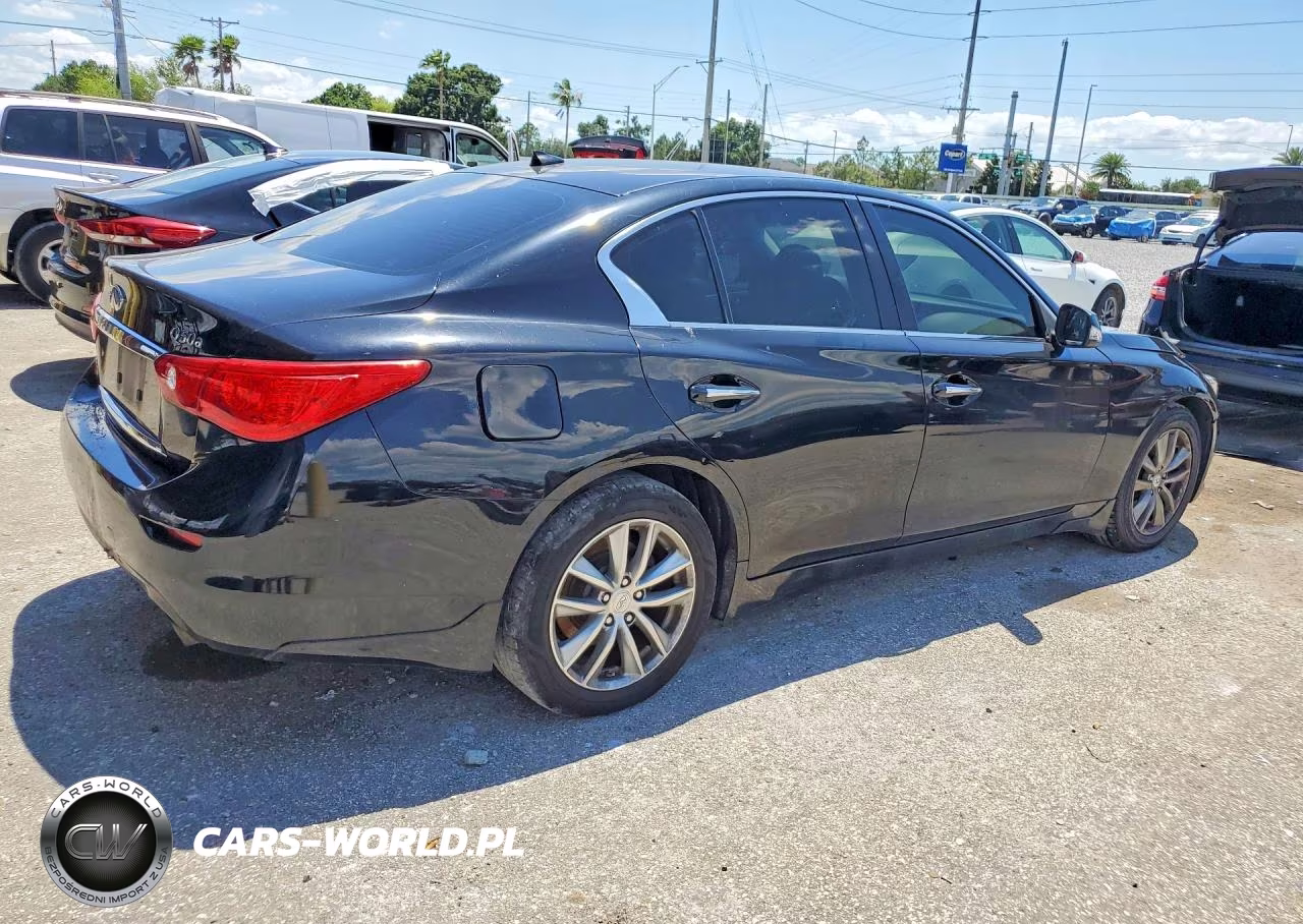 2014 Infiniti Q50 Base VIN:JN1BV7AR2EM684696 - 3
