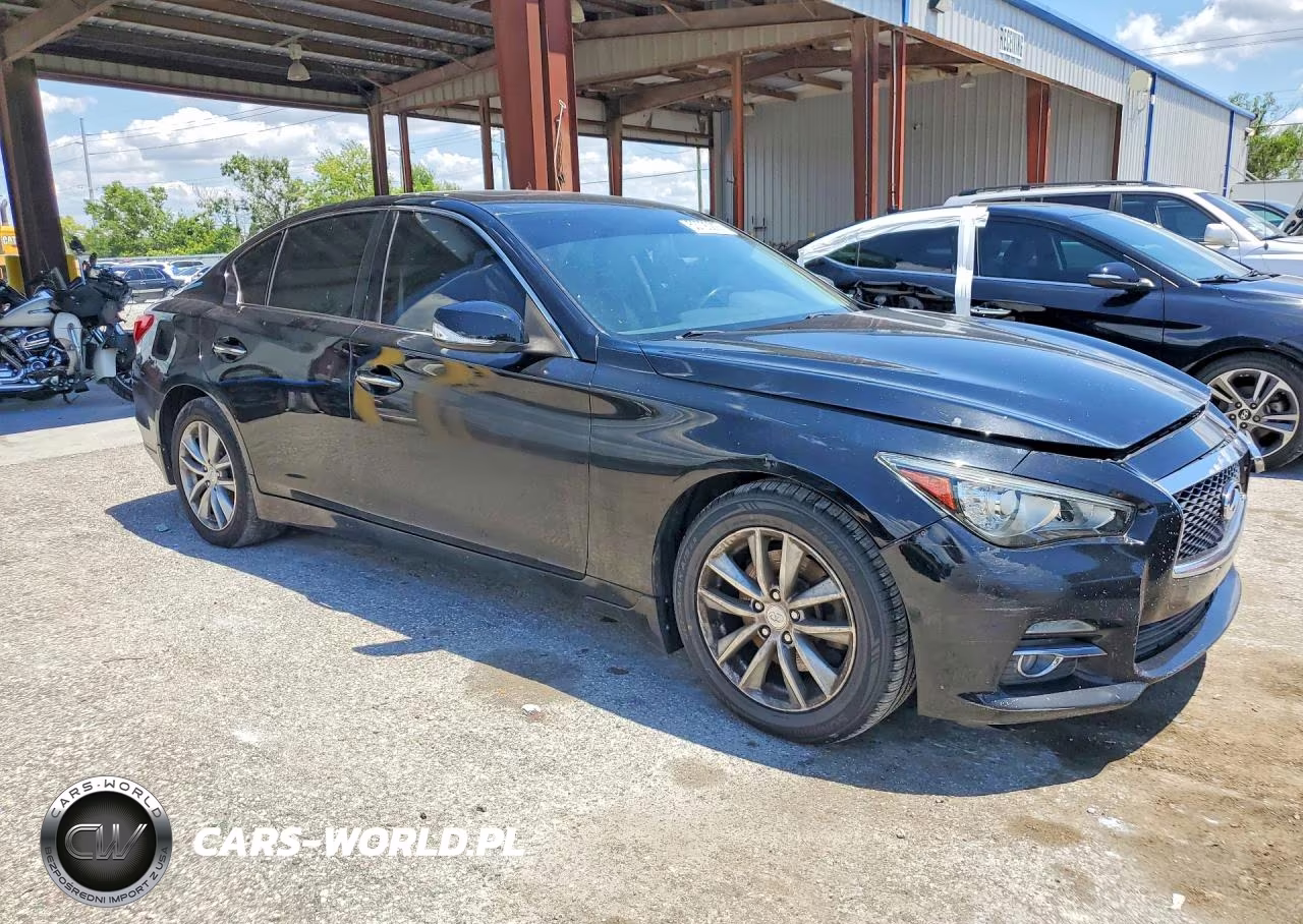 2014 Infiniti Q50 Base VIN:JN1BV7AR2EM684696 - 4