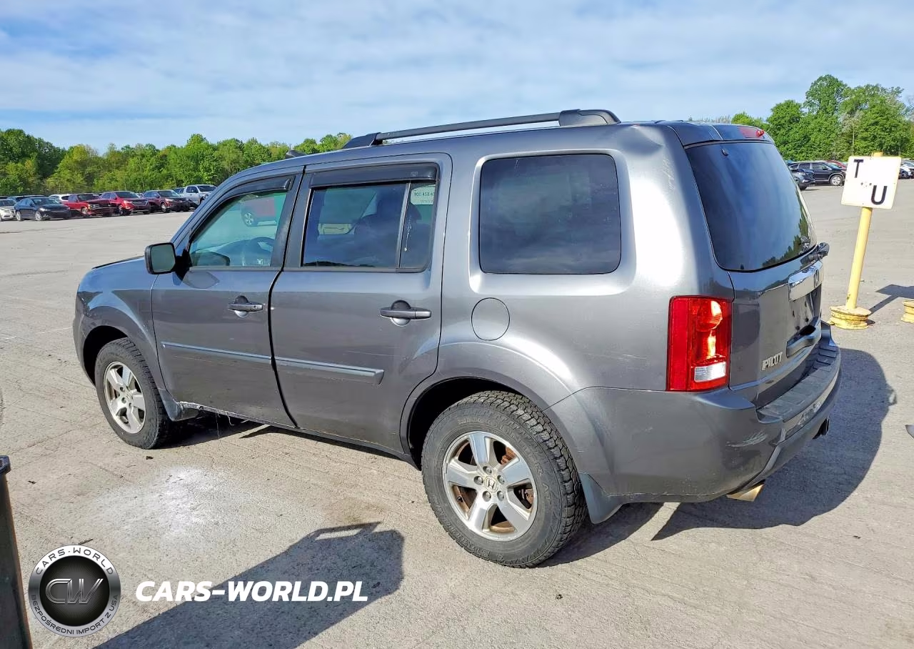 2011 Honda Pilot Exl VIN:5FNYF4H58BB053039 - 2