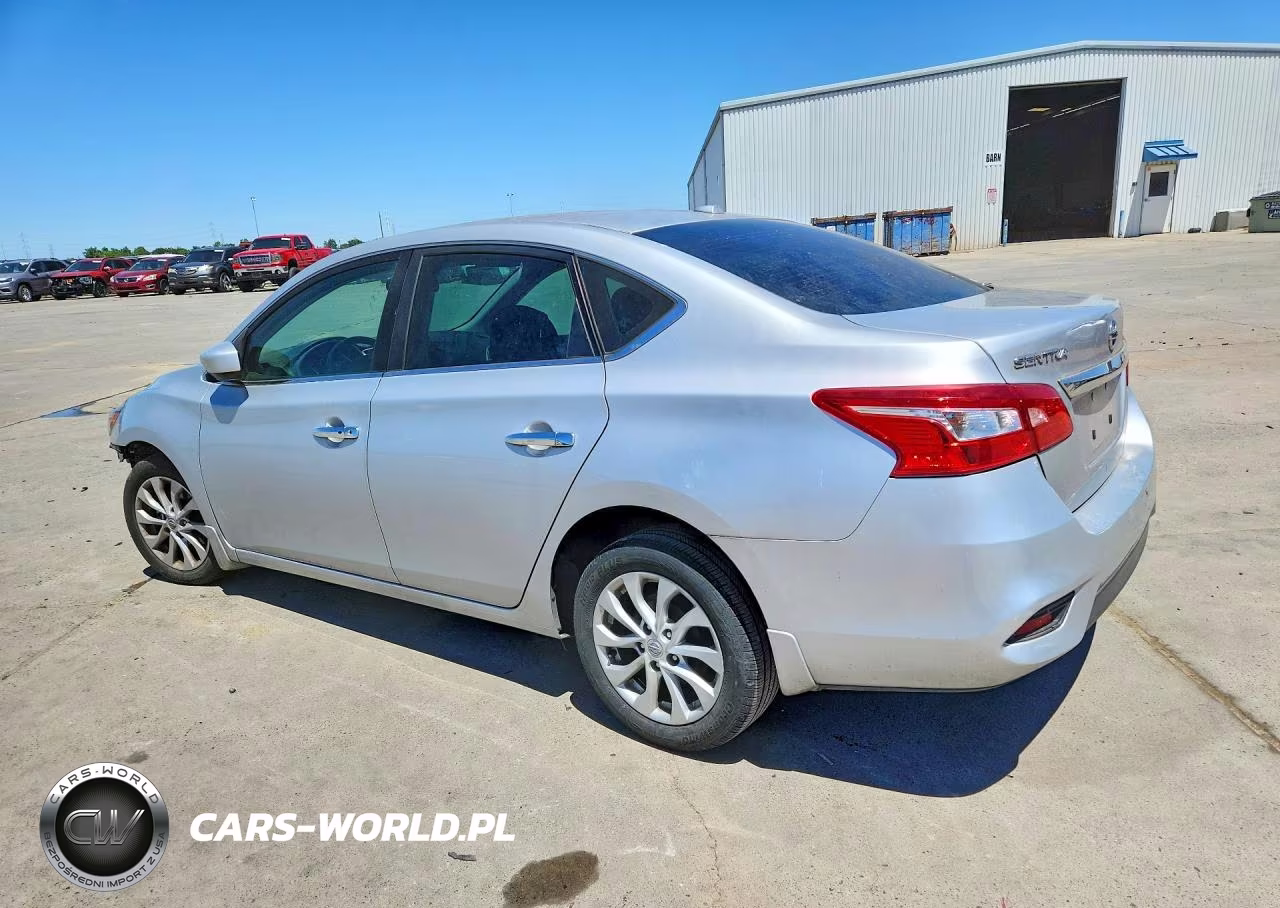2018 Nissan Sentra Sv VIN:3N1AB7AP4JY263332 - 2