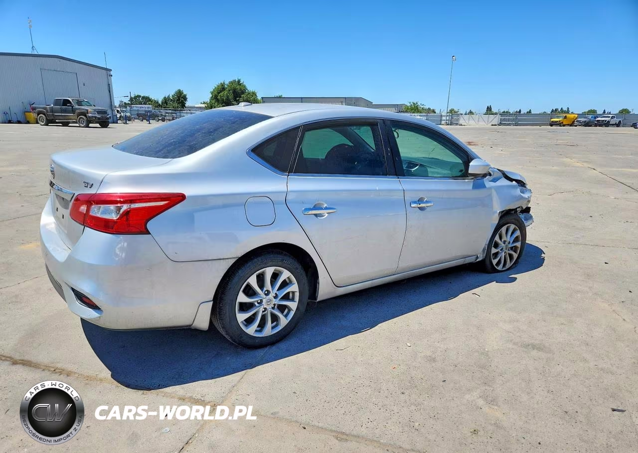 2018 Nissan Sentra Sv VIN:3N1AB7AP4JY263332 - 3