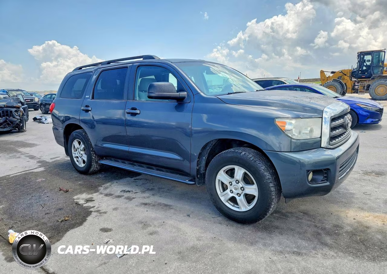 2008 Toyota Sequoia Sr5 VIN:5TDZY64A48S015051 - 4