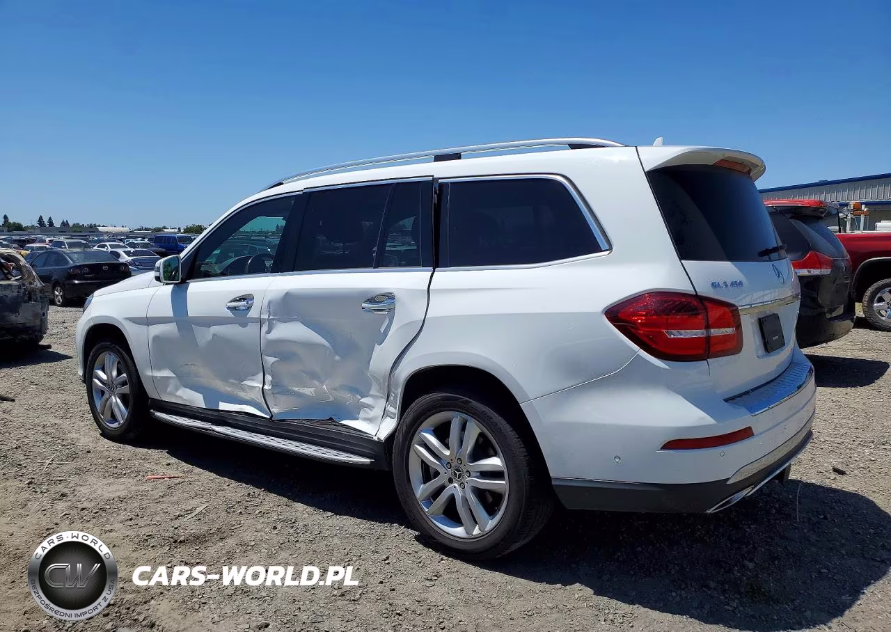 2017 Mercedes-Benz Gls 450 4Matic VIN:4JGDF6EE4HA983404 - 2