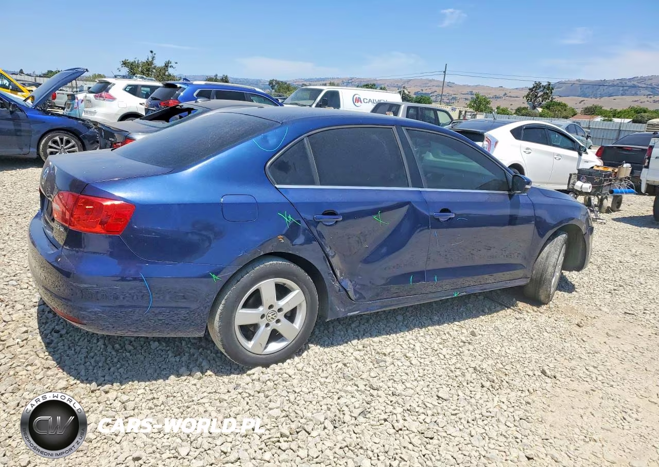 2013 Volkswagen Jetta Se VIN:3VWDP7AJXDM407336 - 3