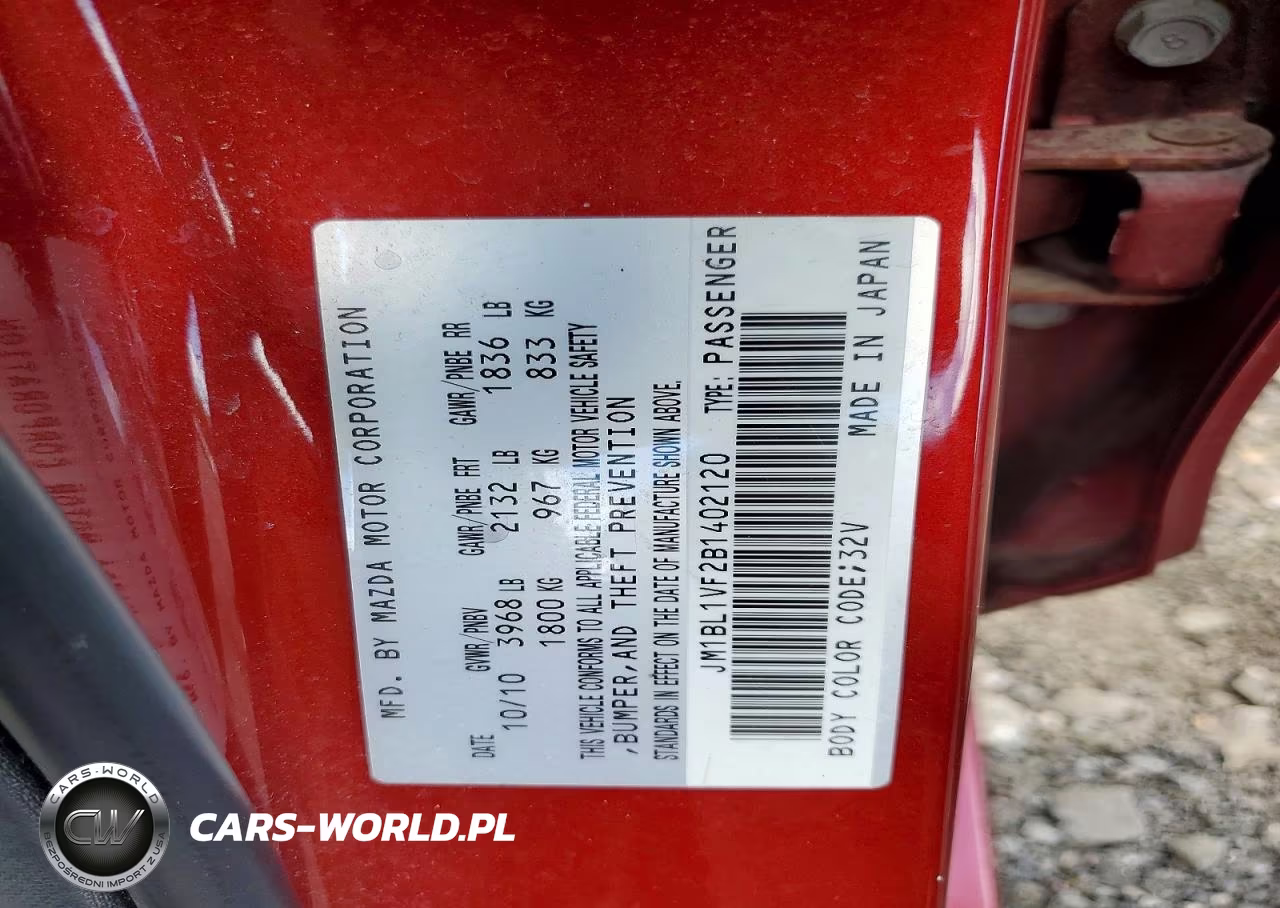 2011 Mazda 3 I VIN:JM1BL1VF2B1402120 - 12