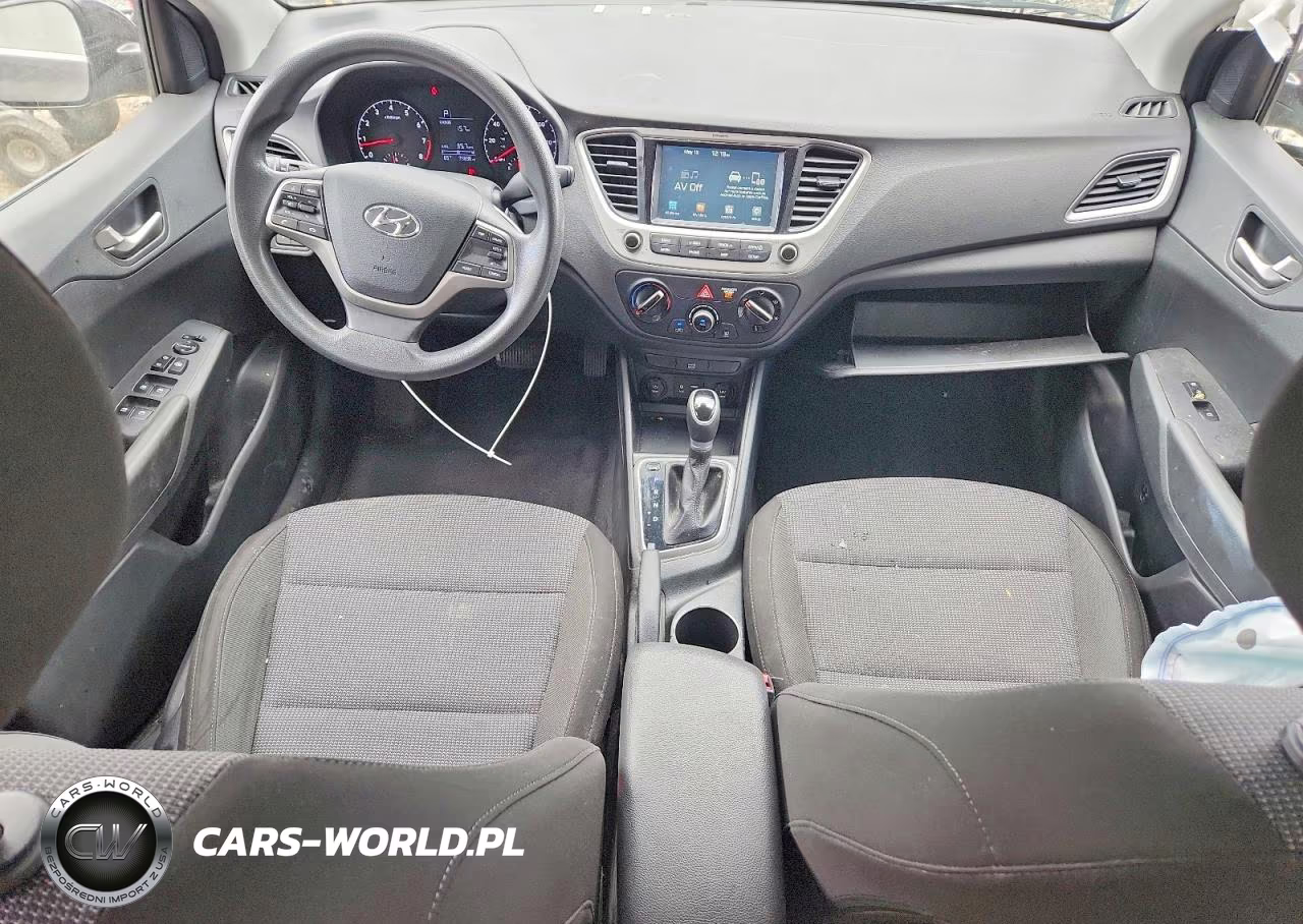 2020 Hyundai Accent Sel VIN:3KPC24A62LE112571 - 8