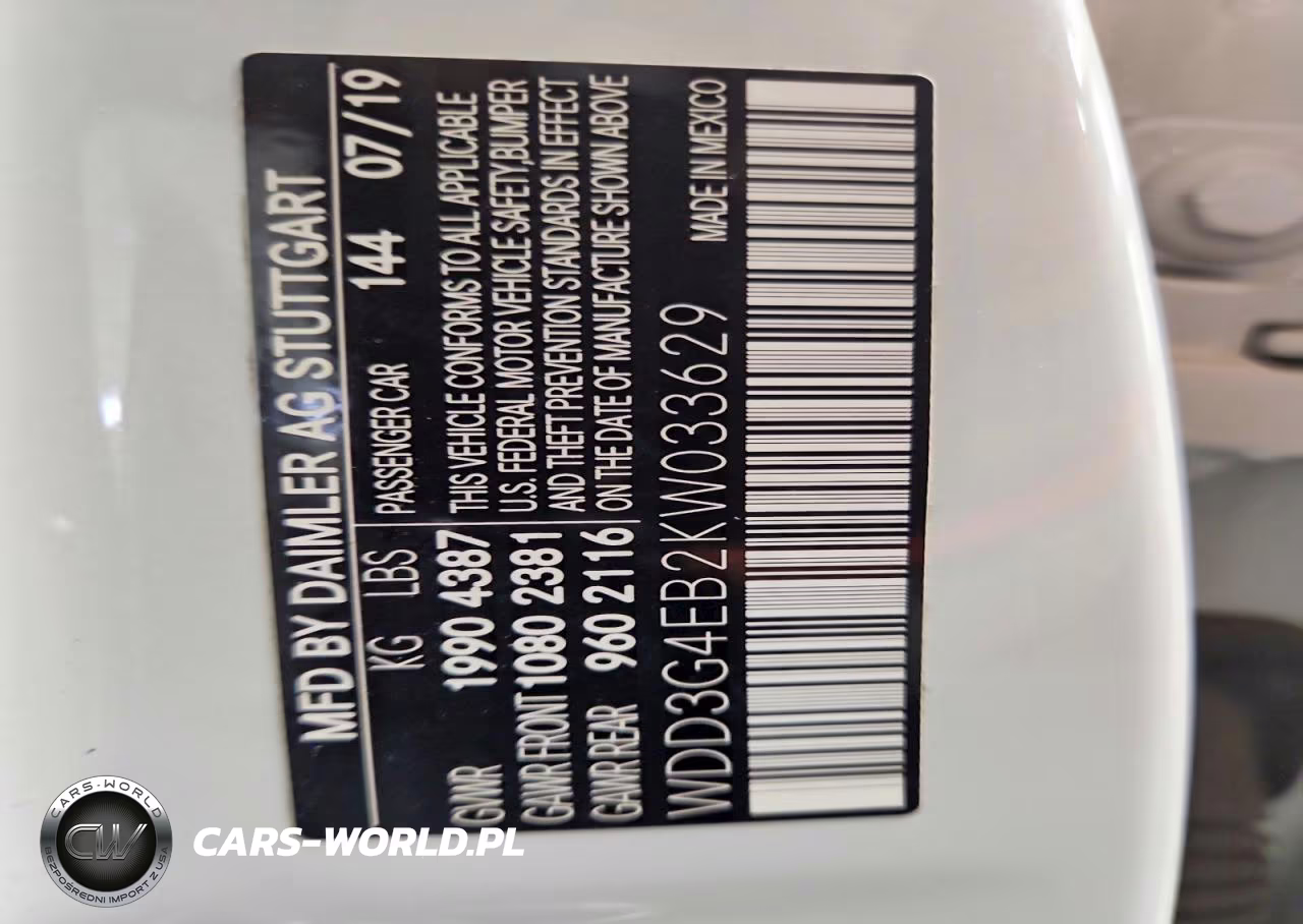 2019 Mercedes-Benz A 220 VIN:WDD3G4EB2KW033629 - 12
