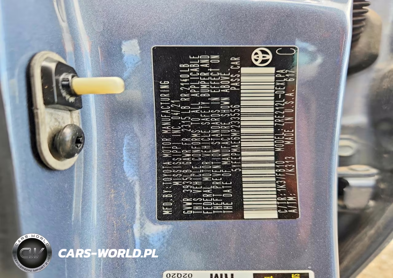 2021 Toyota Corolla Le VIN:5YFEPMAE6MP233556 - 12