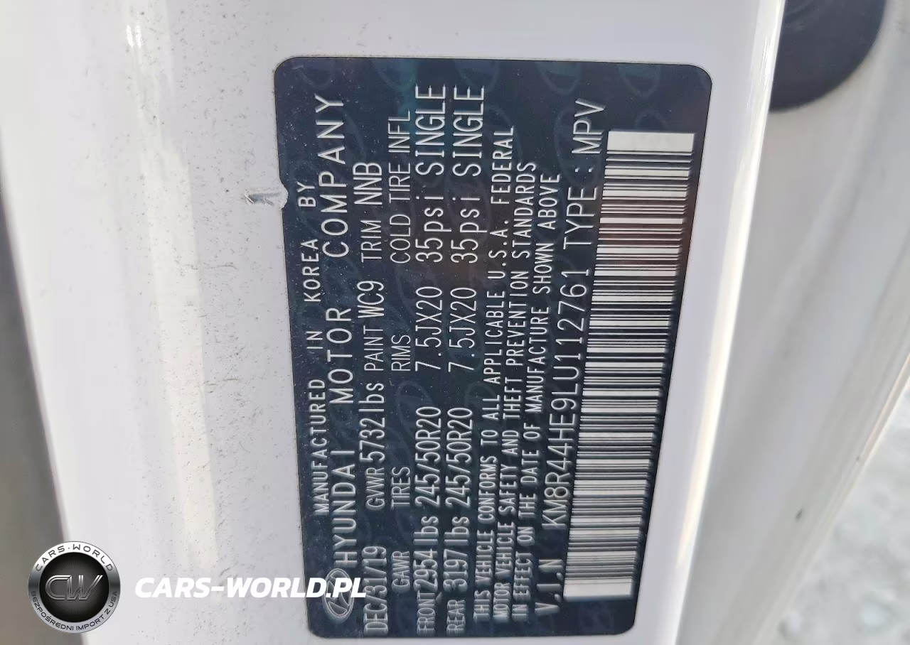 2020 Hyundai Palisade Sel VIN:KM8R44HE9LU112761 - 13