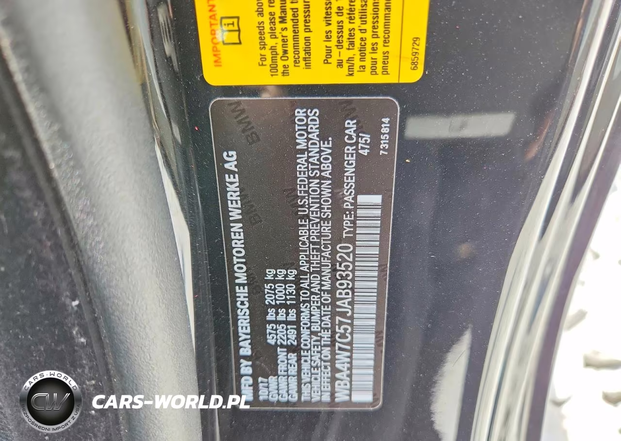 2018 BMW 440I VIN:WBA4W7C57JAB93520 - 12
