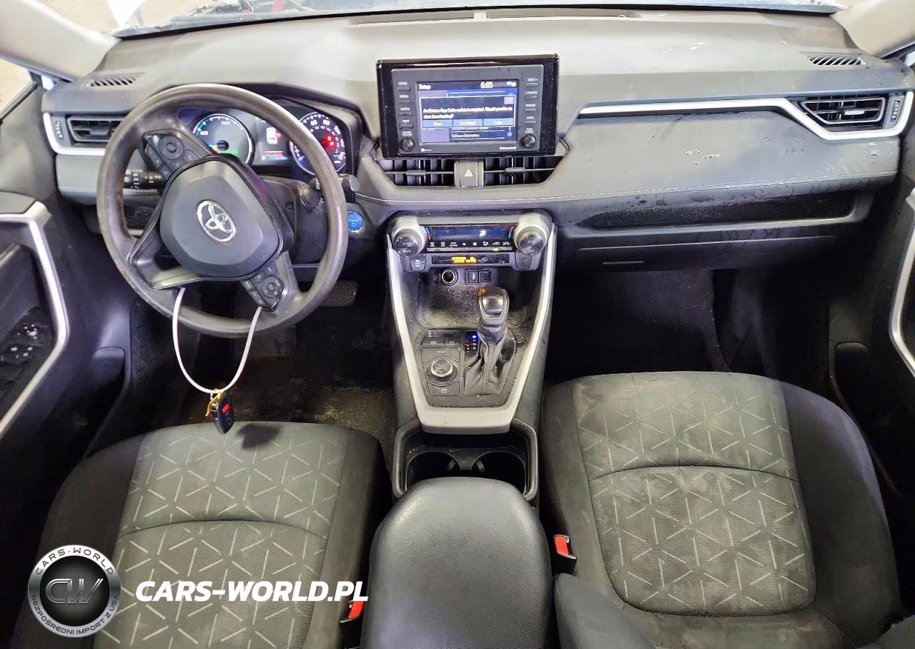 2021 Toyota Rav4 Hybrid Xle VIN:4T3RWRFV7MU012970 - 8