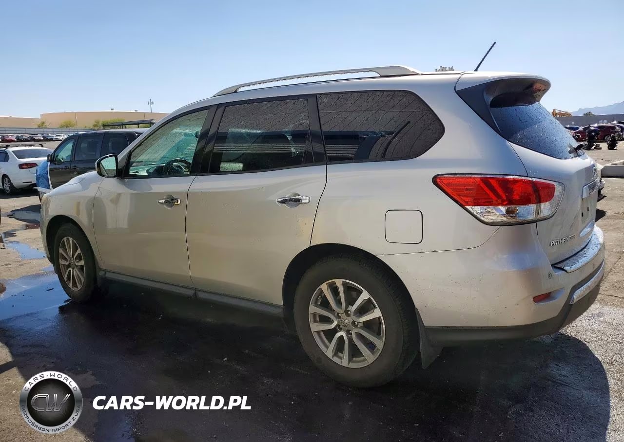 2015 Nissan Pathfinder Sv VIN:5N1AR2MNXFC634026 - 2