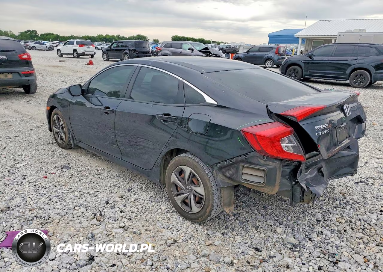2020 Honda Civic Lx VIN:19XFC2F69LE015939 - 2