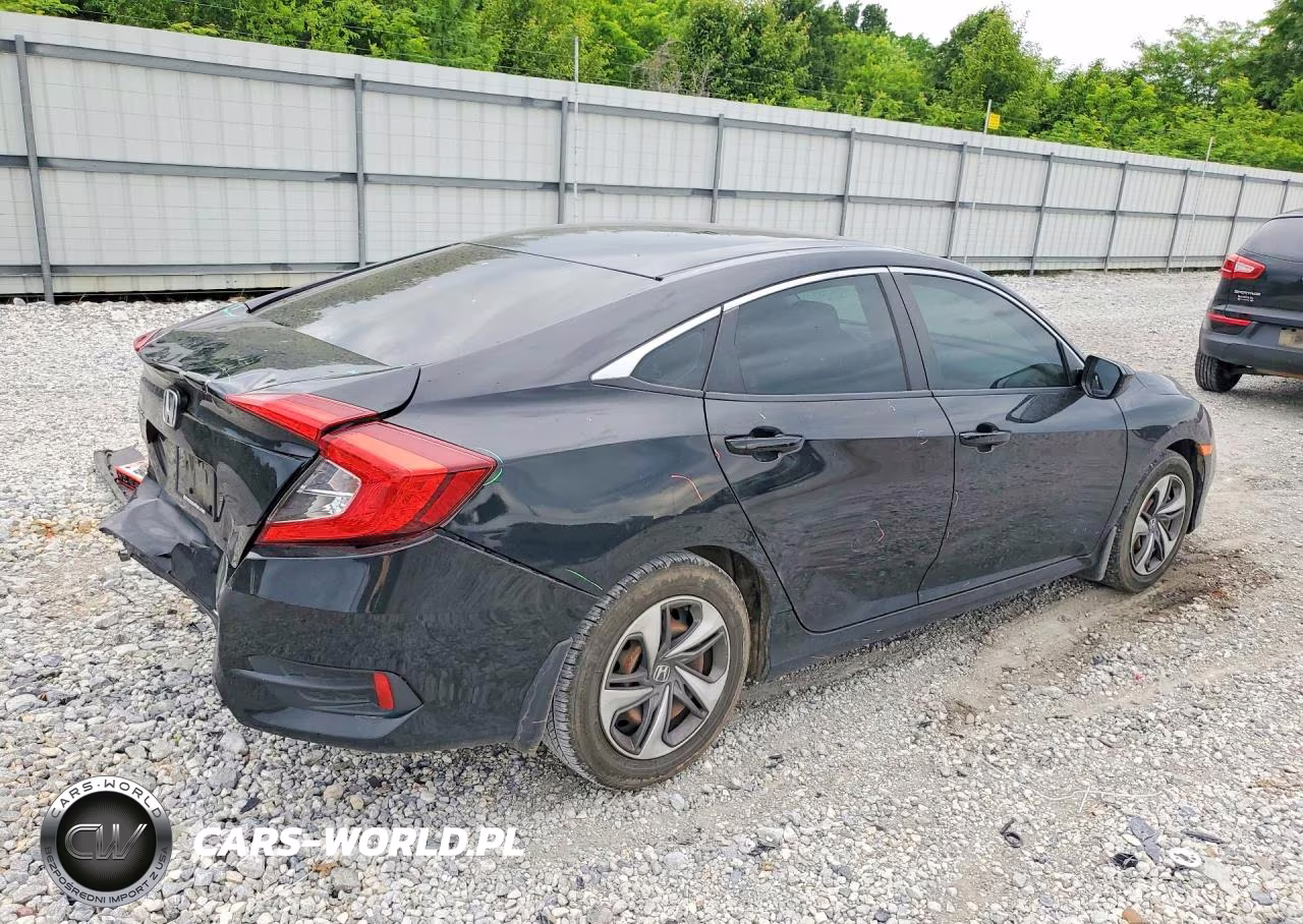 2020 Honda Civic Lx VIN:19XFC2F69LE015939 - 3