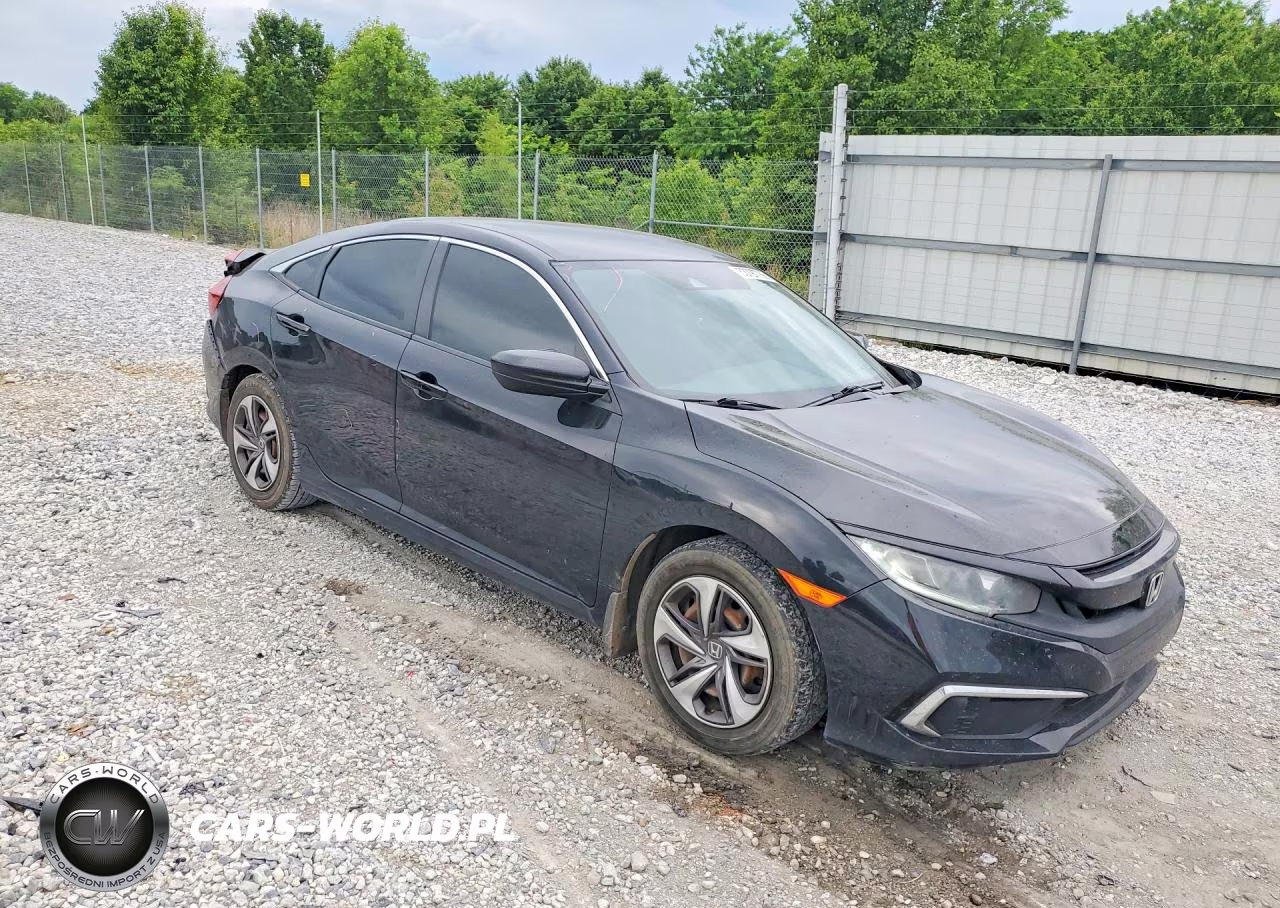 2020 Honda Civic Lx VIN:19XFC2F69LE015939 - 4