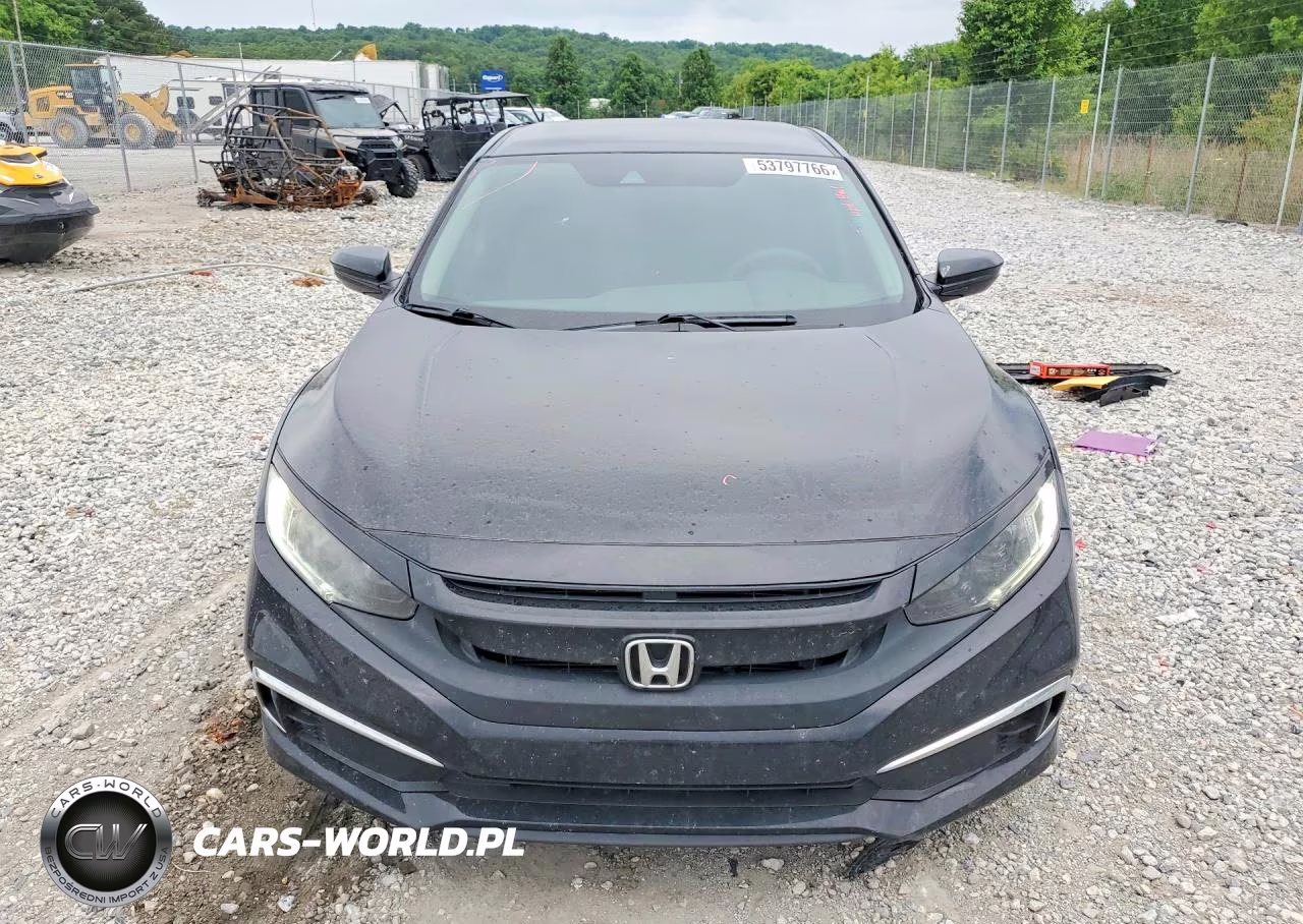 2020 Honda Civic Lx VIN:19XFC2F69LE015939 - 5