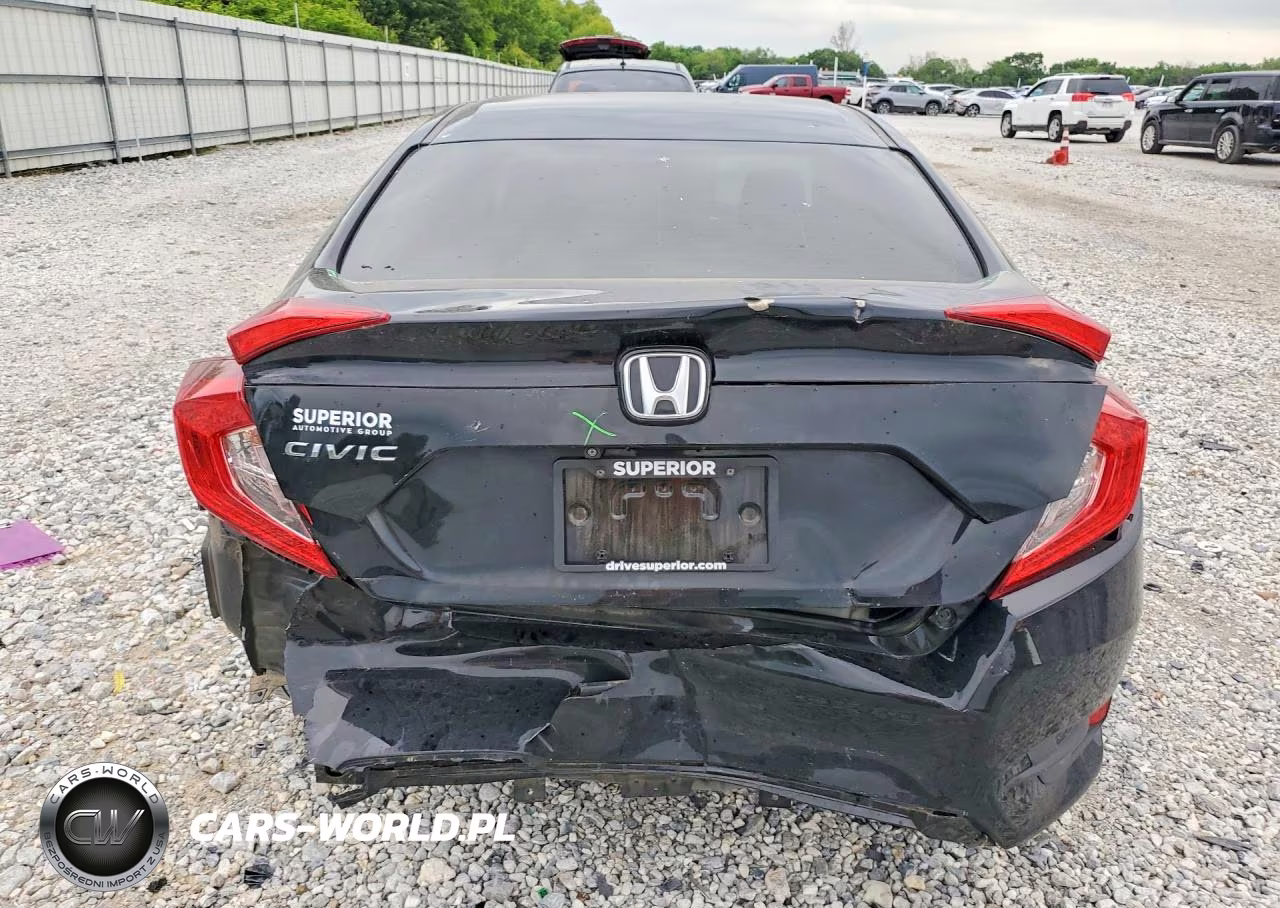 2020 Honda Civic Lx VIN:19XFC2F69LE015939 - 6