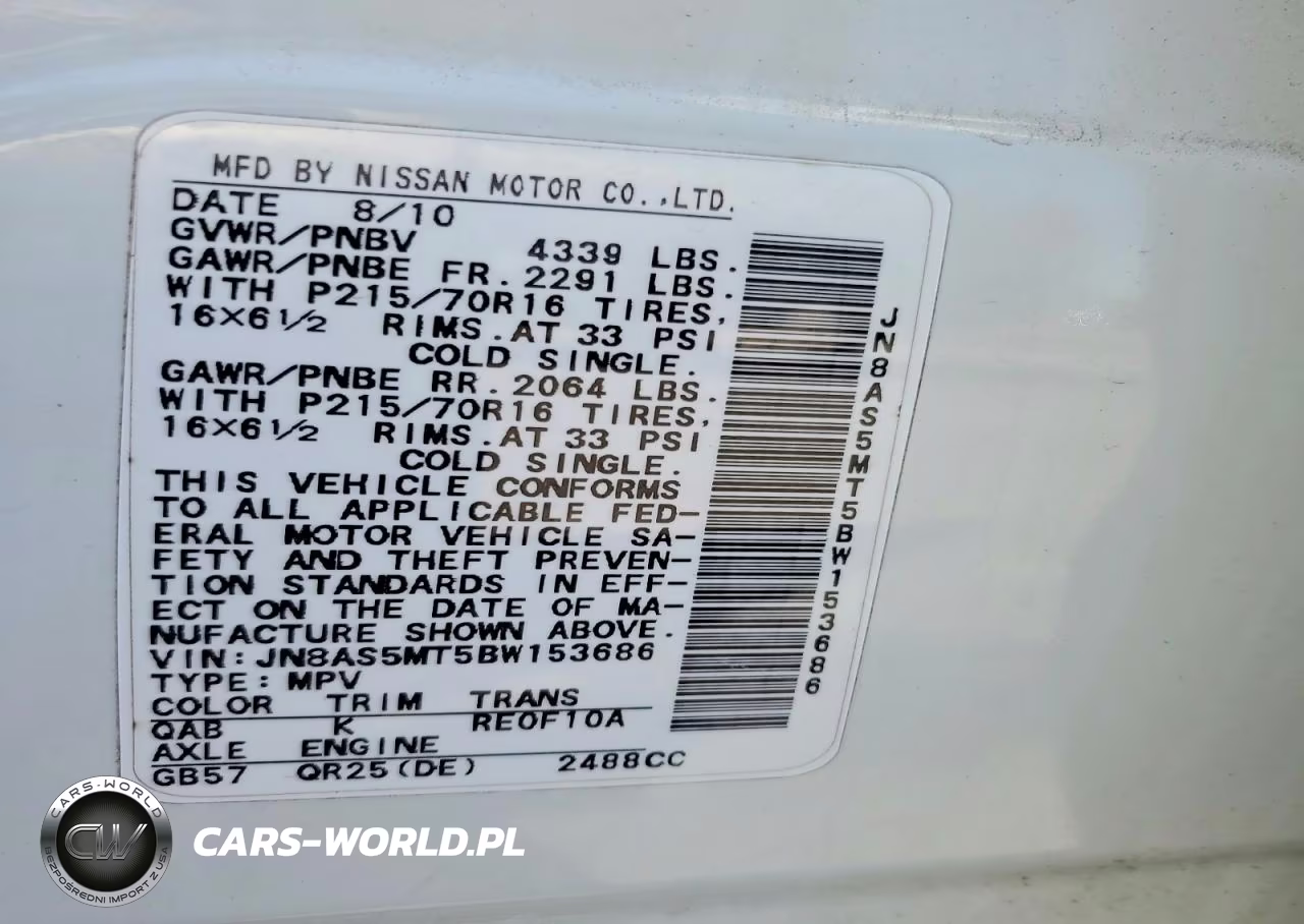 2011 Nissan Rogue S VIN:JN8AS5MT5BW153686 - 13