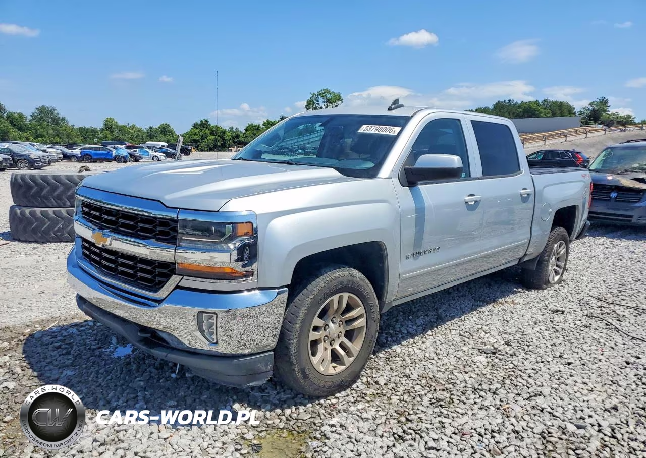 2017 Chevrolet Silverado K1500 Lt VIN:3GCUKREC3HG462711 - 1