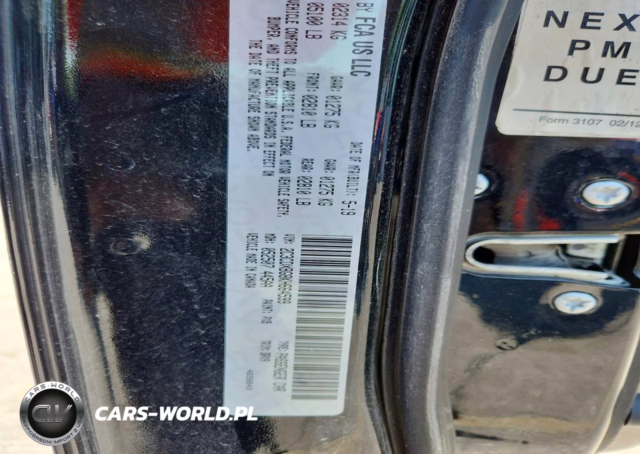 2019 Dodge Charger Sxt VIN:2C3CDXBG8KH664599 - 13